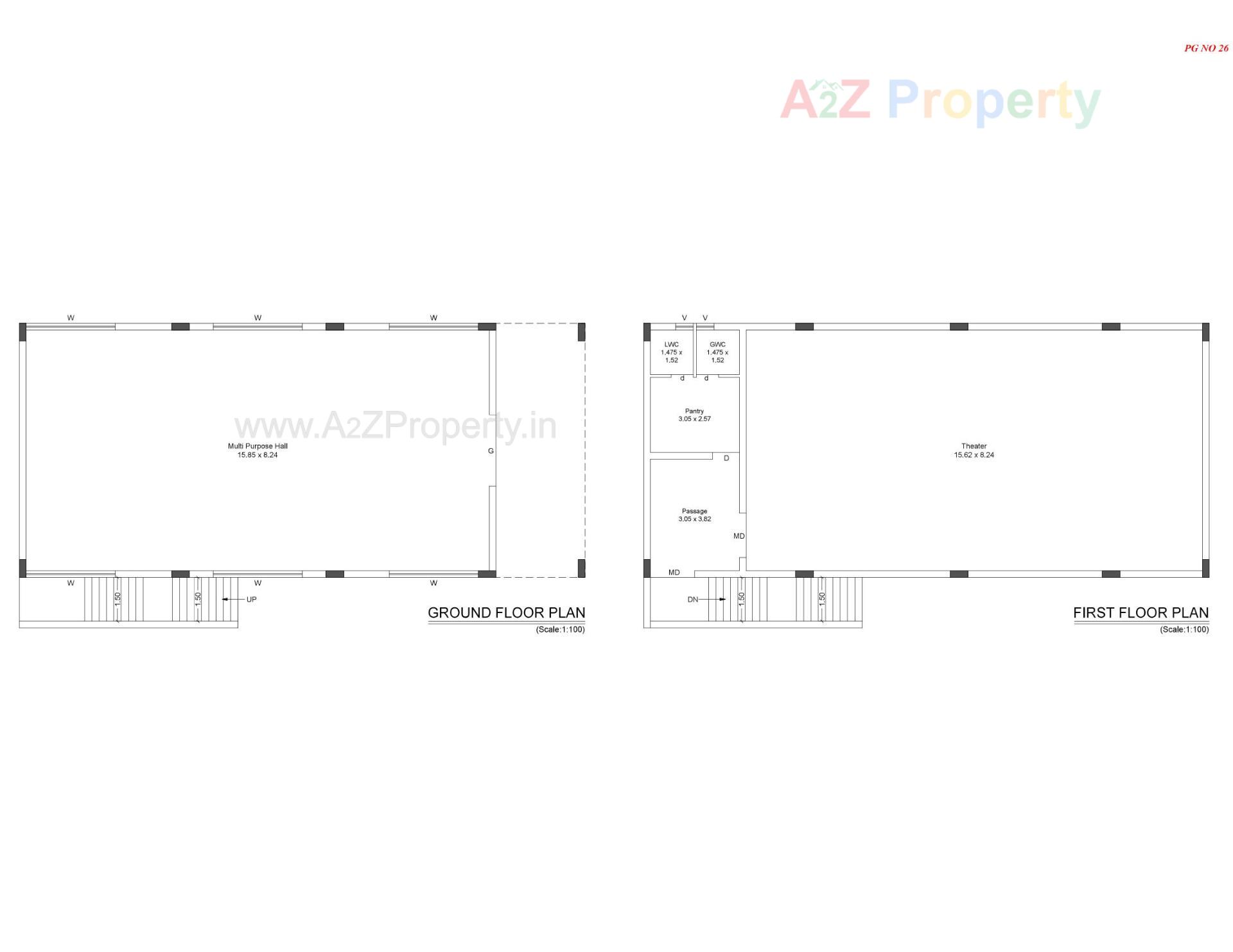 Layout of real estate project Vega located at Motamava, Rajkot, Gujarat