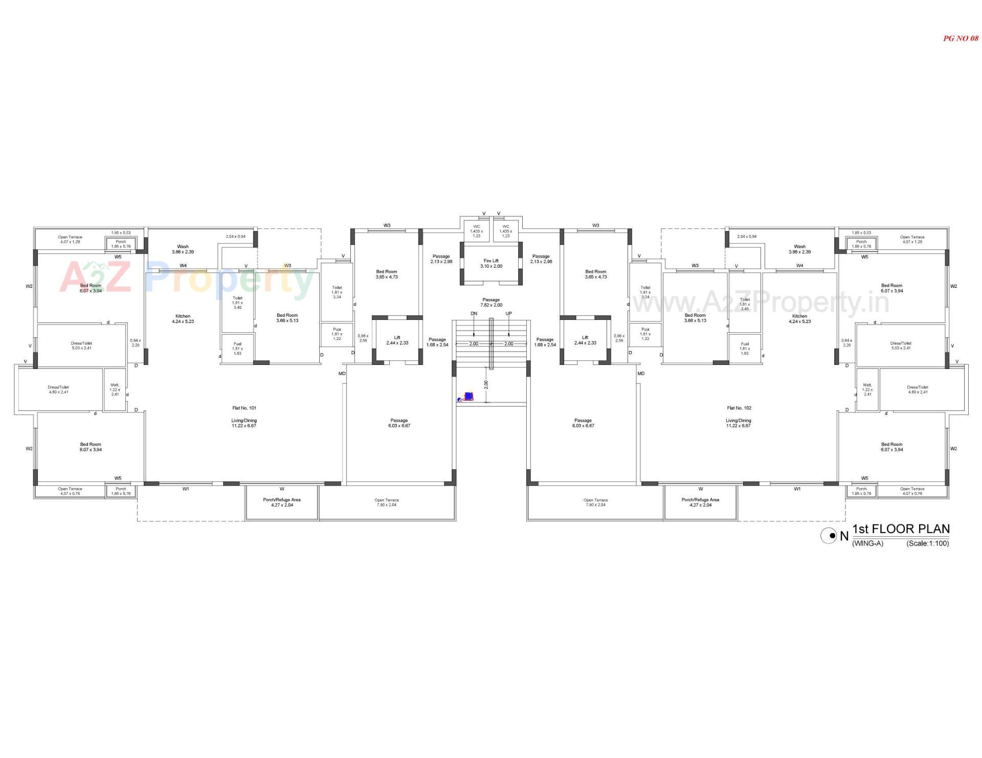 Layout of real estate project Vega located at Motamava, Rajkot, Gujarat