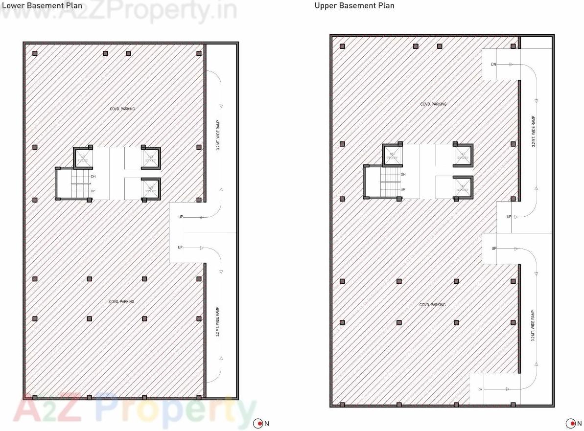 Layout of real estate project Viral Heights located at Madhapar, Rajkot, Gujarat