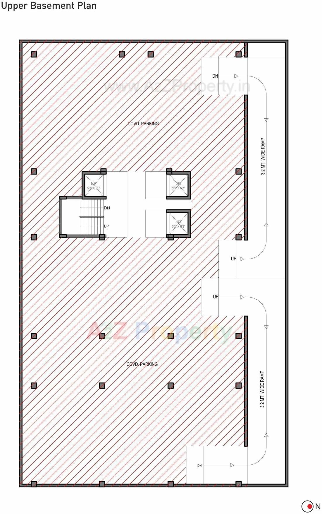 Layout of real estate project Viral Heights located at Madhapar, Rajkot, Gujarat