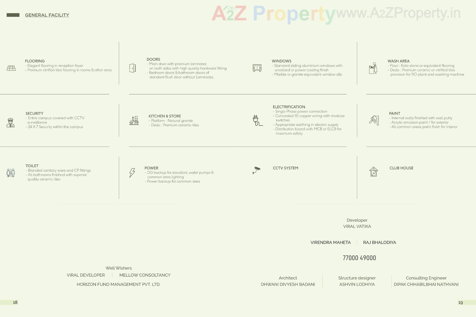  of real estate project Viral Vatika located at Rajkot, Rajkot, Gujarat