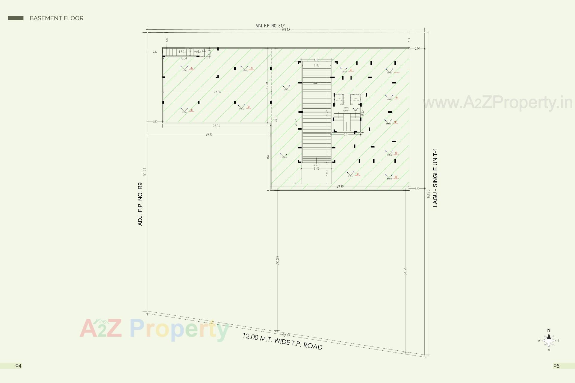Layout of real estate project Viral Vatika located at Rajkot, Rajkot, Gujarat