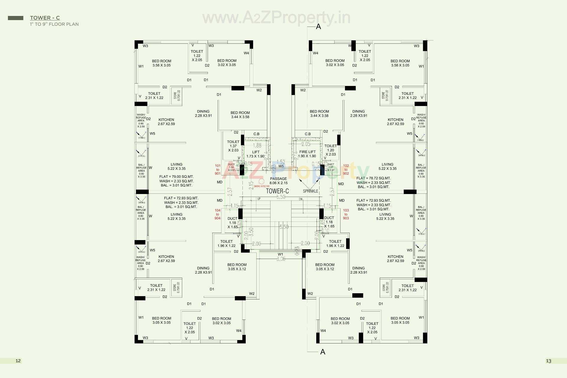 Layout of real estate project Viral Vatika located at Rajkot, Rajkot, Gujarat
