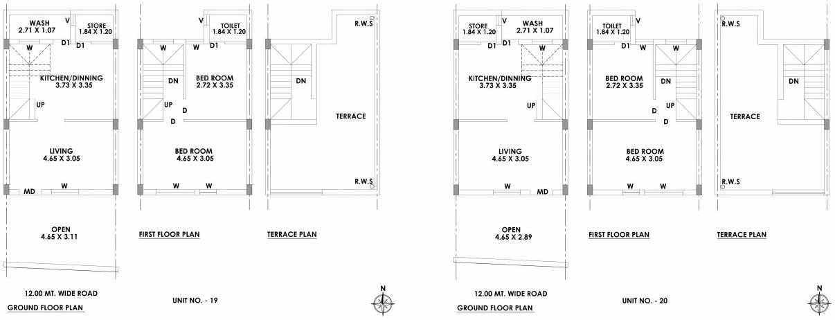 Layout of real estate project Vishnu Residency located at Raiya, Rajkot, Gujarat