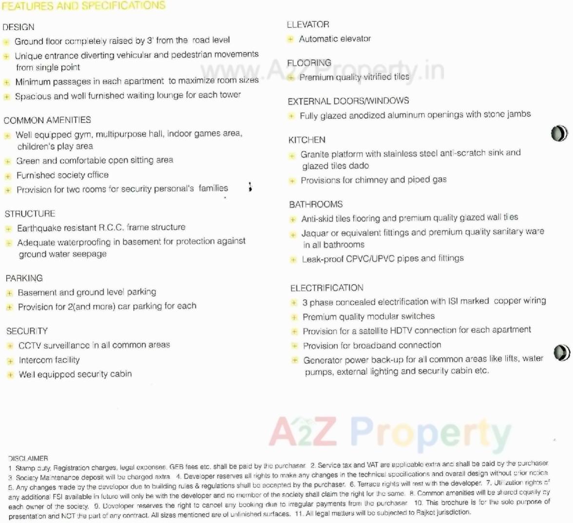  of real estate project Vivanta located at Nana-mava, Rajkot, Gujarat