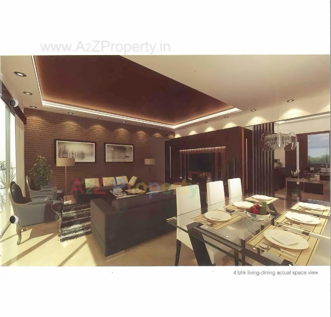 3D Elevation of real estate project Vivanta located at Nana-mava, Rajkot, Gujarat