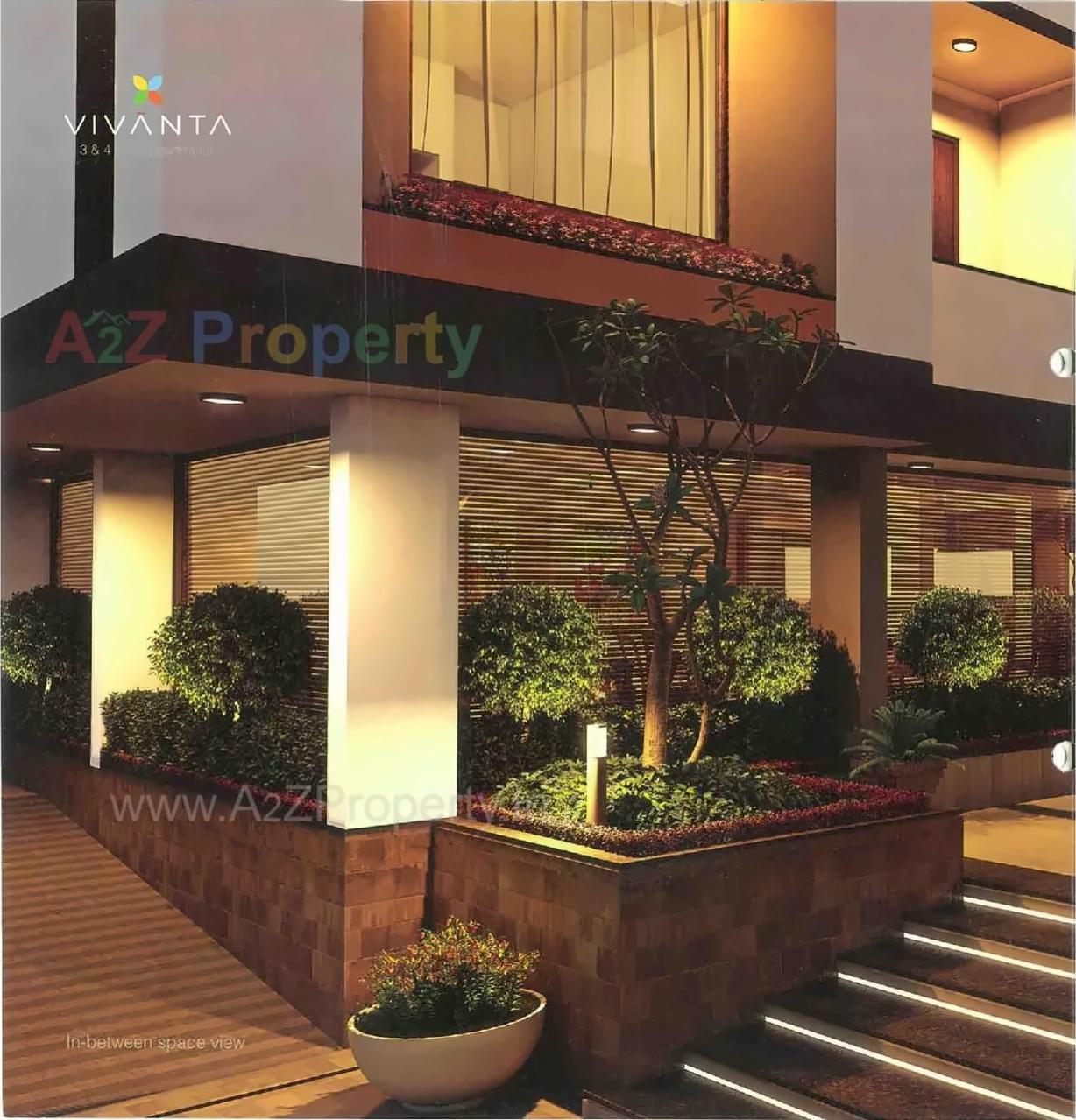 3D Elevation of real estate project Vivanta located at Nana-mava, Rajkot, Gujarat