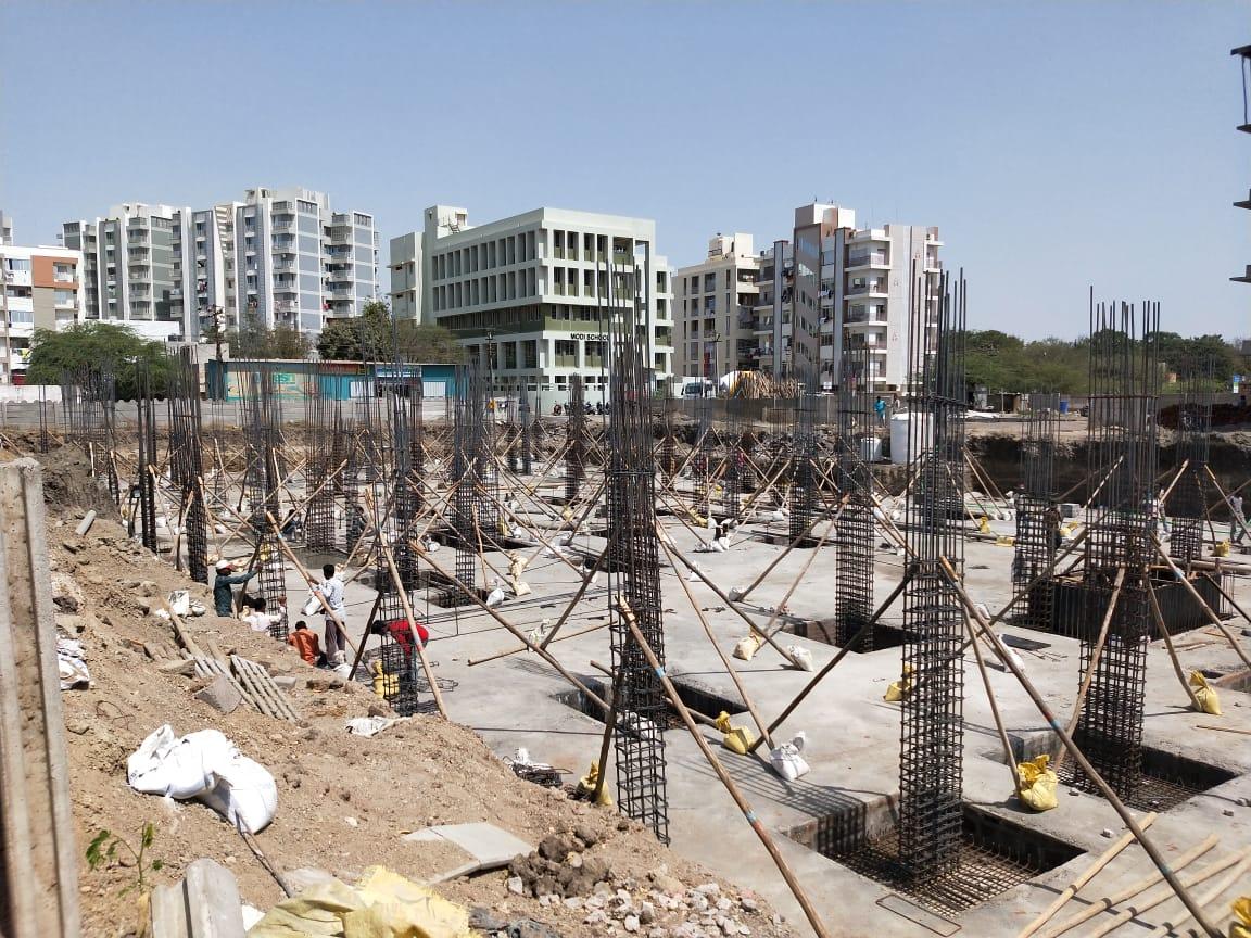 136731_const of real estate project Vraj Heights located at Mavdi, Rajkot, Gujarat