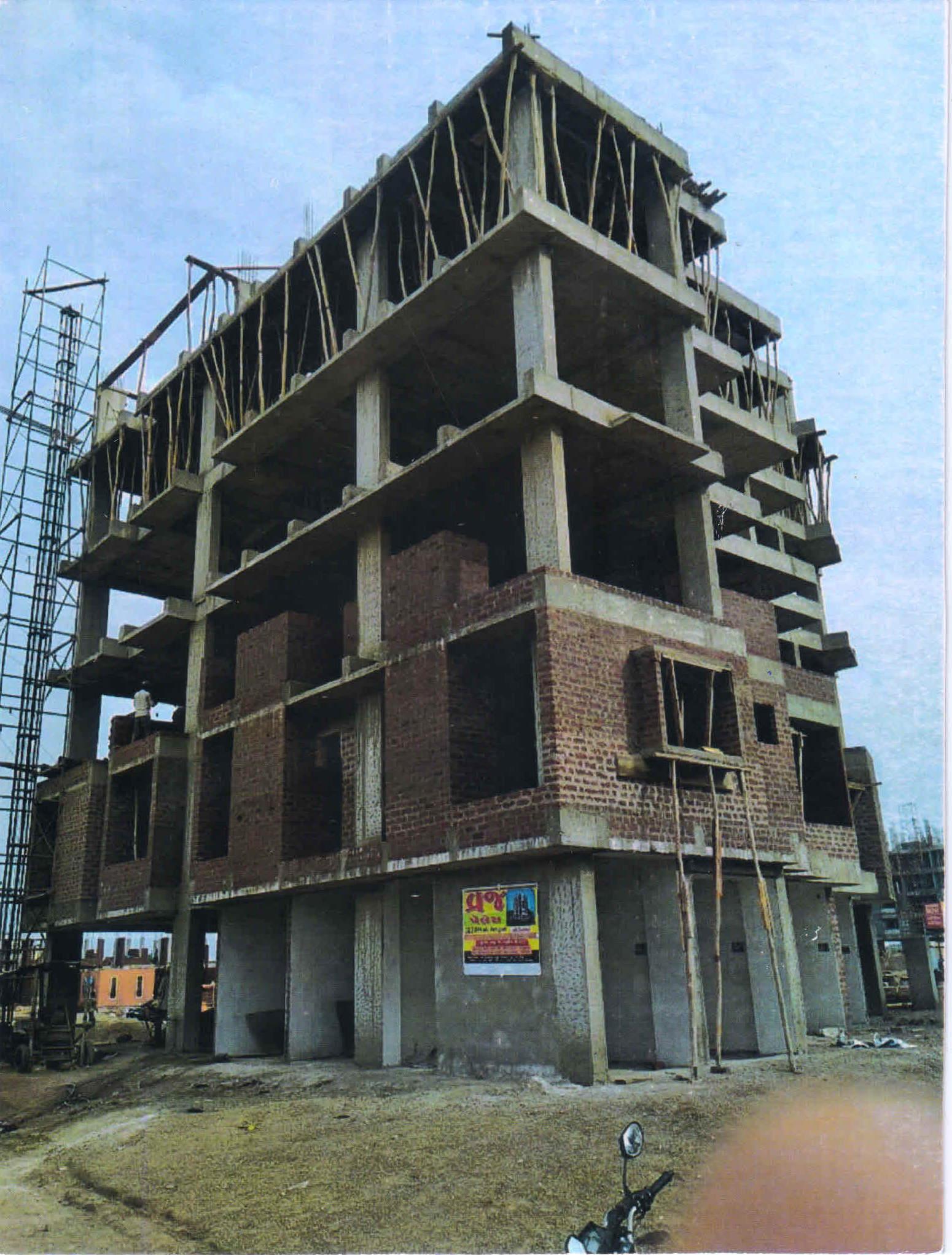30154_const of real estate project Vraj Palace located at Mavdi, Rajkot, Gujarat