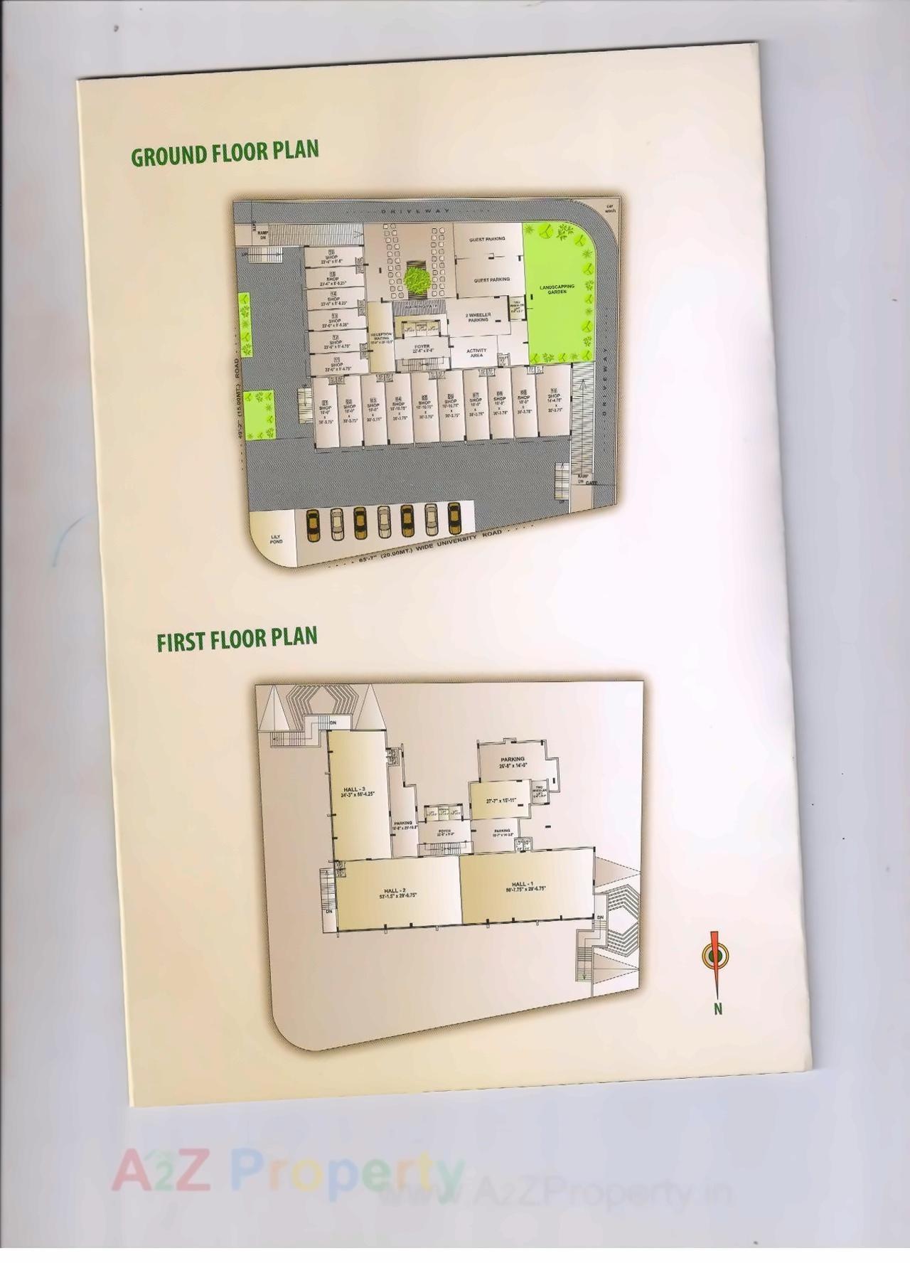 Layout of real estate project Vrajdham located at Rajkot, Rajkot, Gujarat