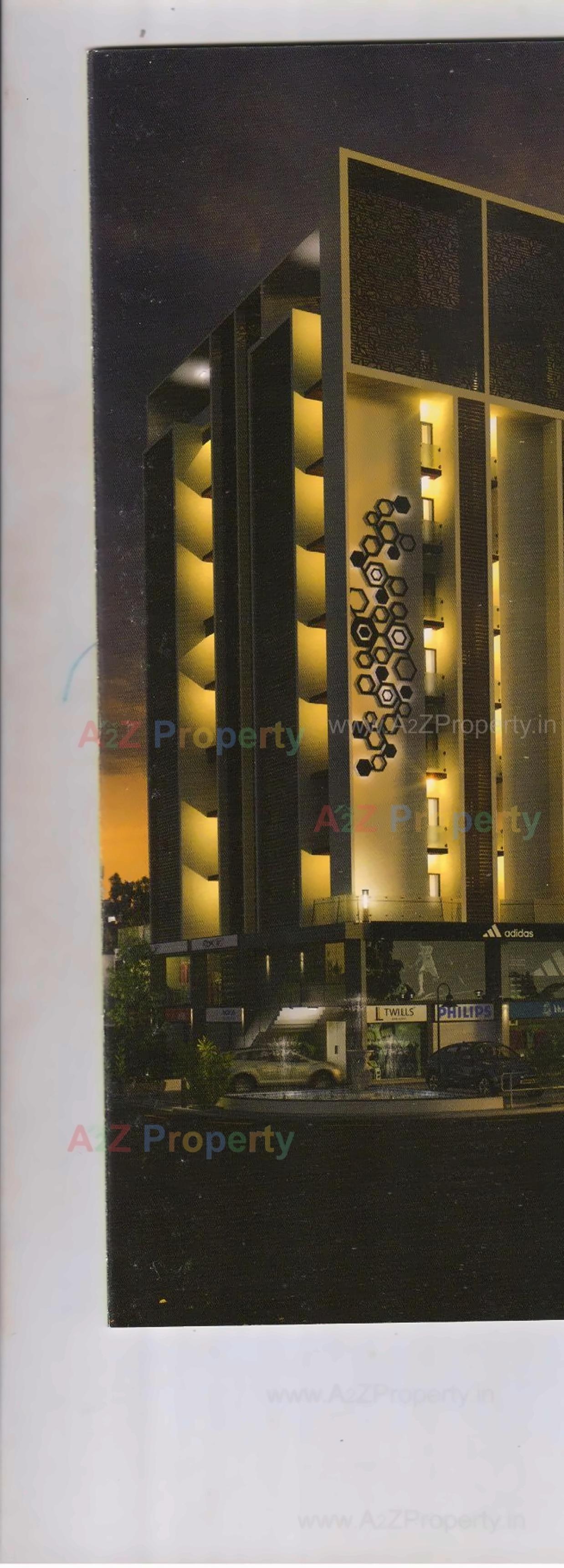 3D Elevation of real estate project Vrajdham located at Rajkot, Rajkot, Gujarat