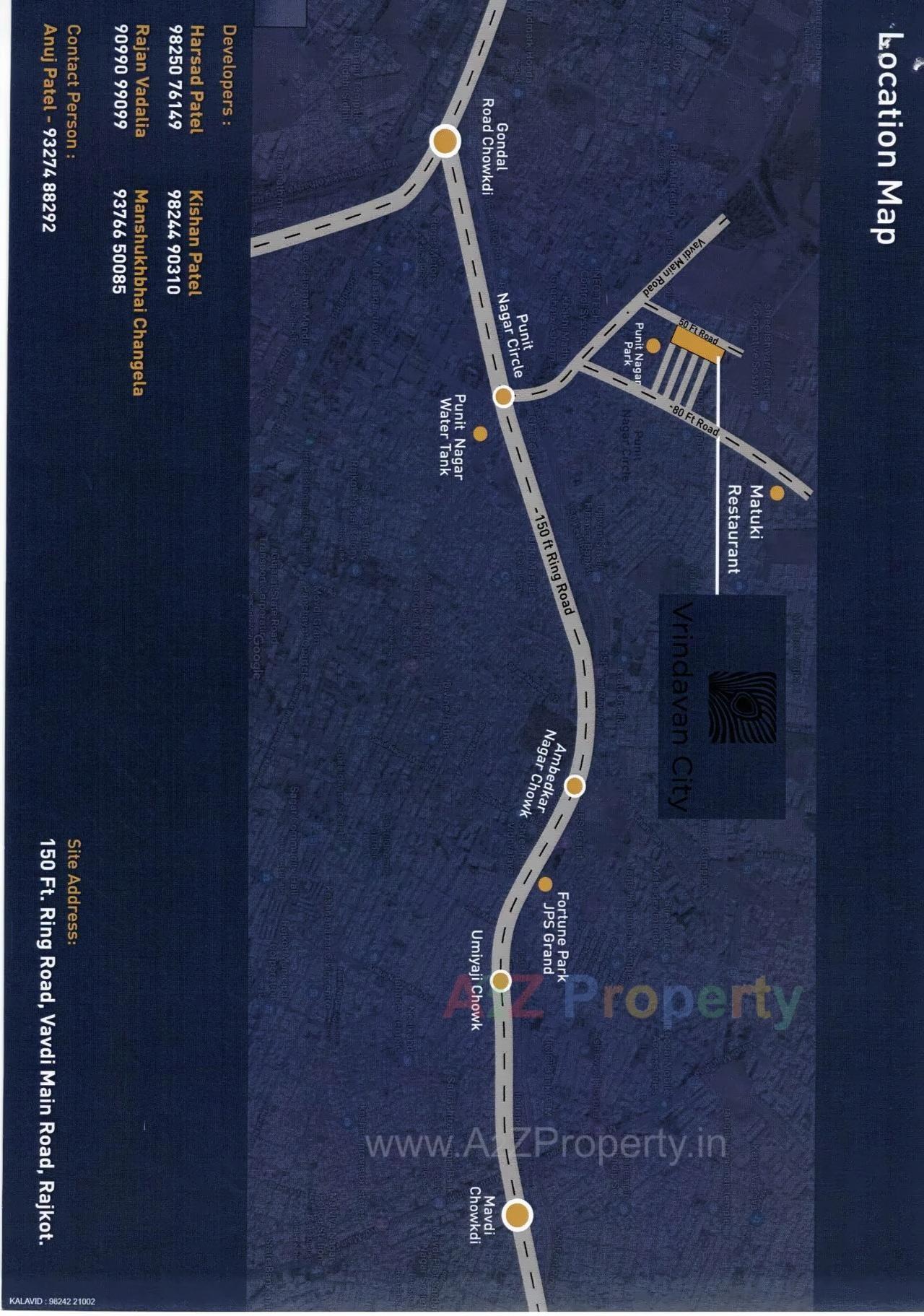  of real estate project Vrindavan City located at Vavdi, Rajkot, Gujarat