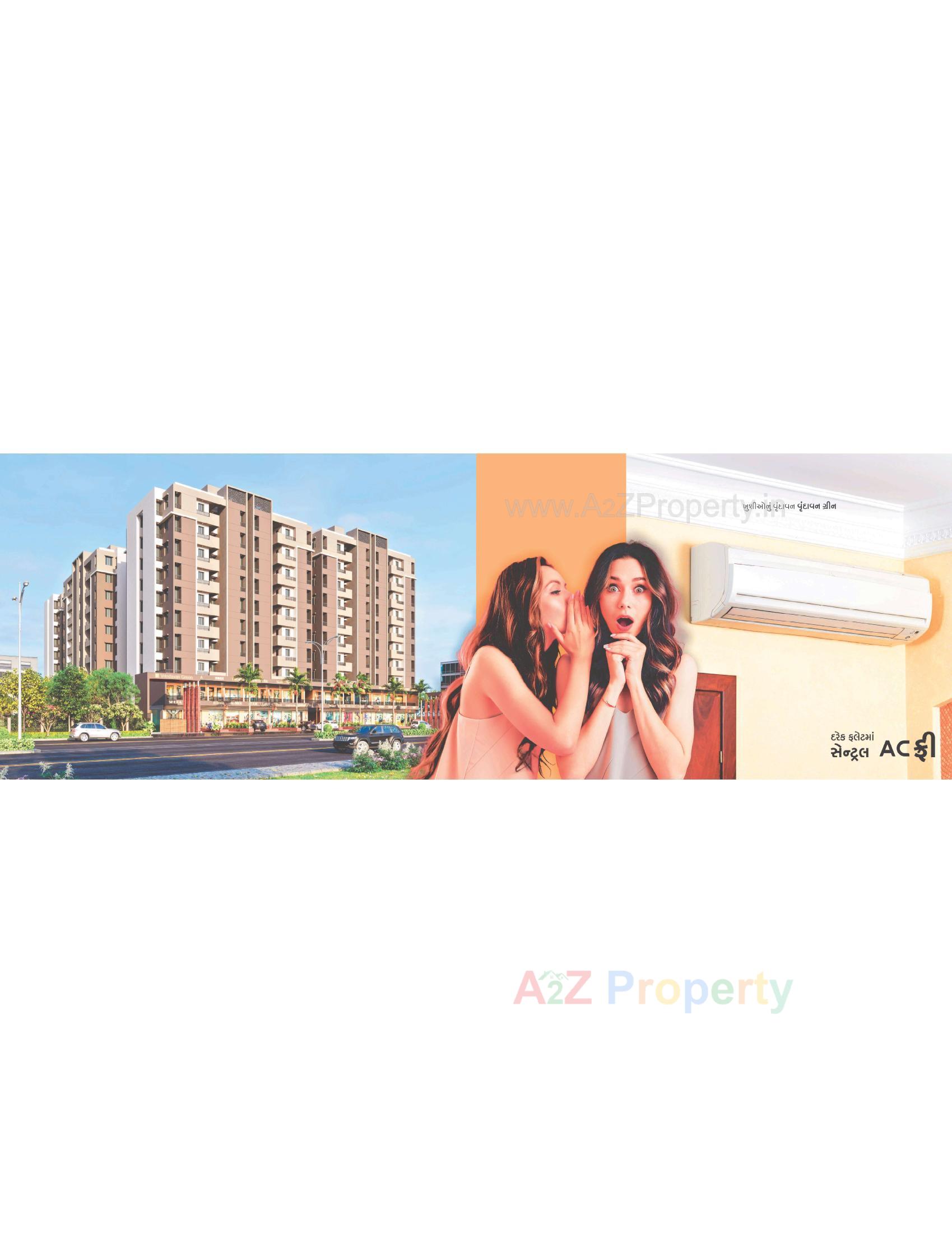  of real estate project Vrindavan Green located at Vavdi, Rajkot, Gujarat