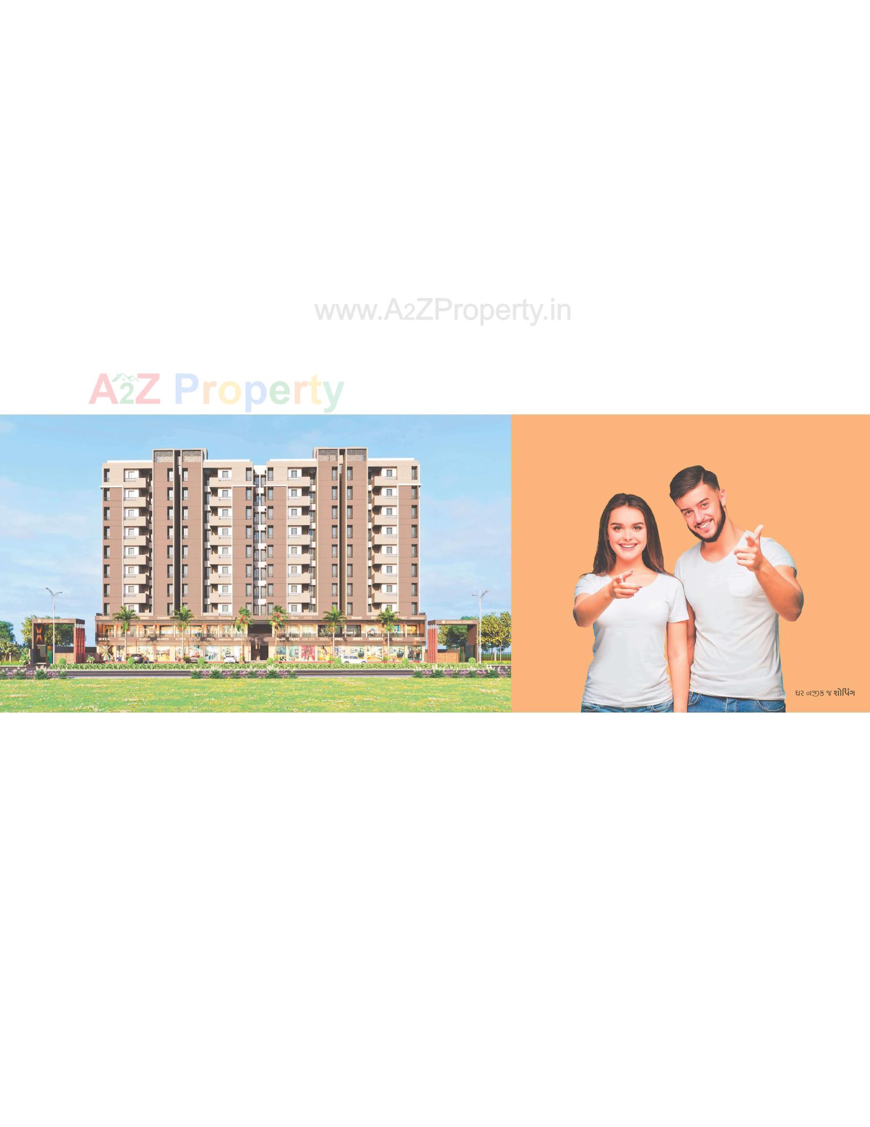  of real estate project Vrindavan Green located at Vavdi, Rajkot, Gujarat