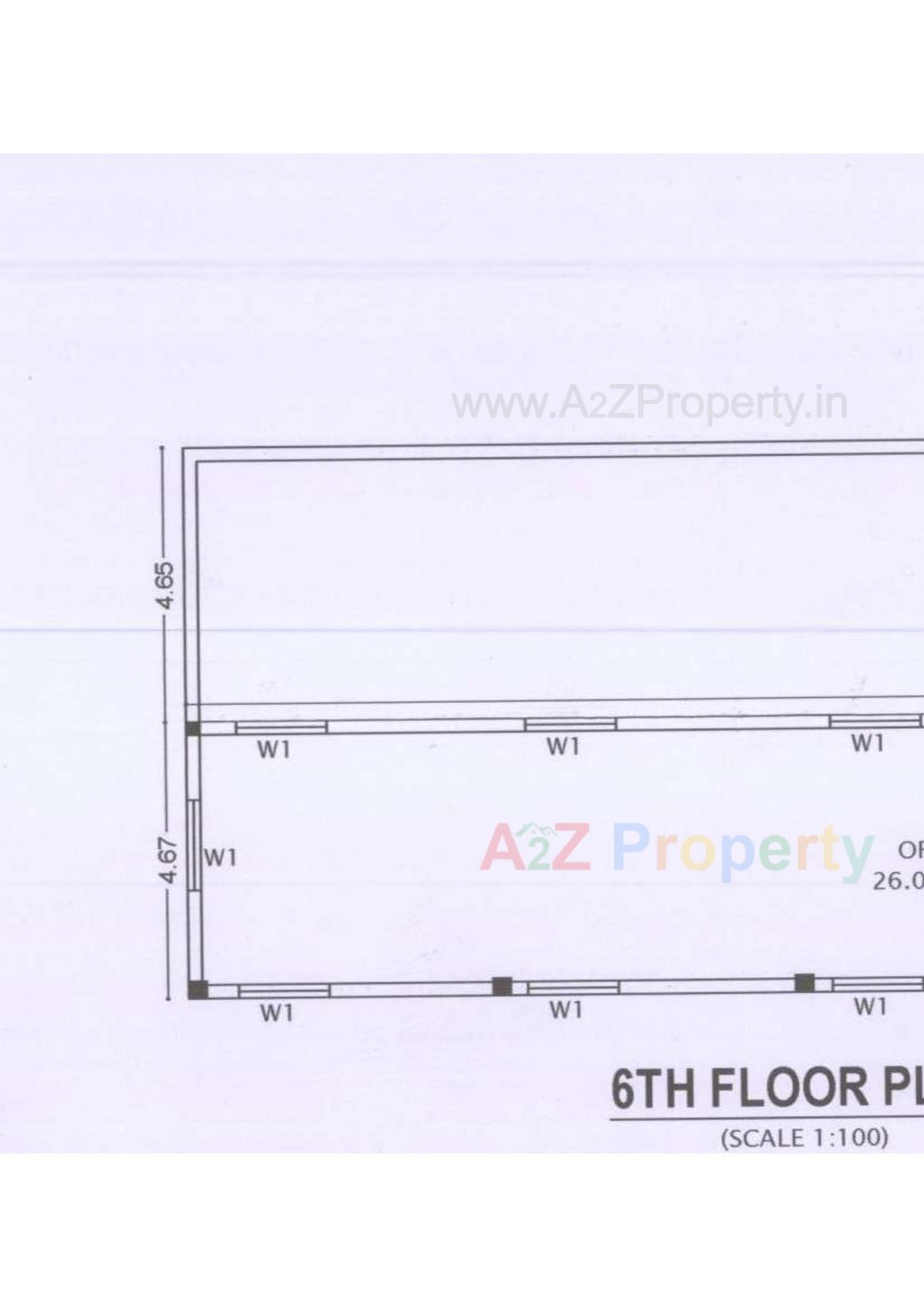 Layout of real estate project Vrundavan  Complex located at Rajkot, Rajkot, Gujarat