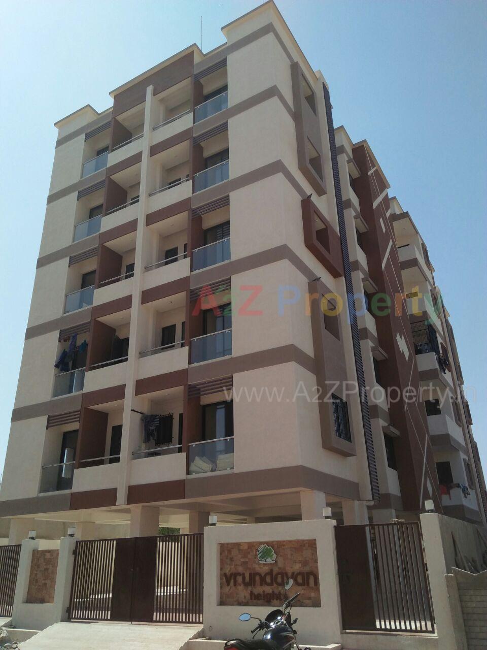 3D Elevation of real estate project Vrundavan Heights located at Madhapar, Rajkot, Gujarat