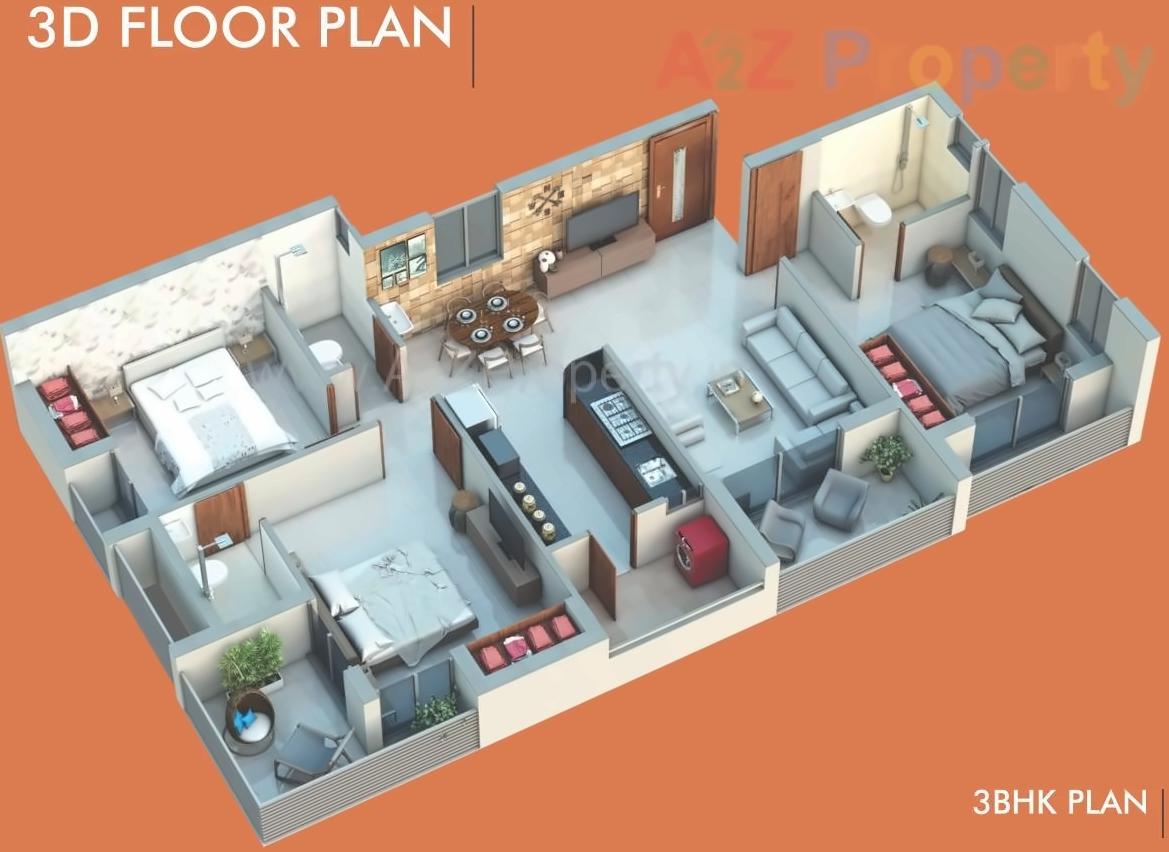 Layout of real estate project Vyanktesh Pride located at Rajkot, Rajkot, Gujarat