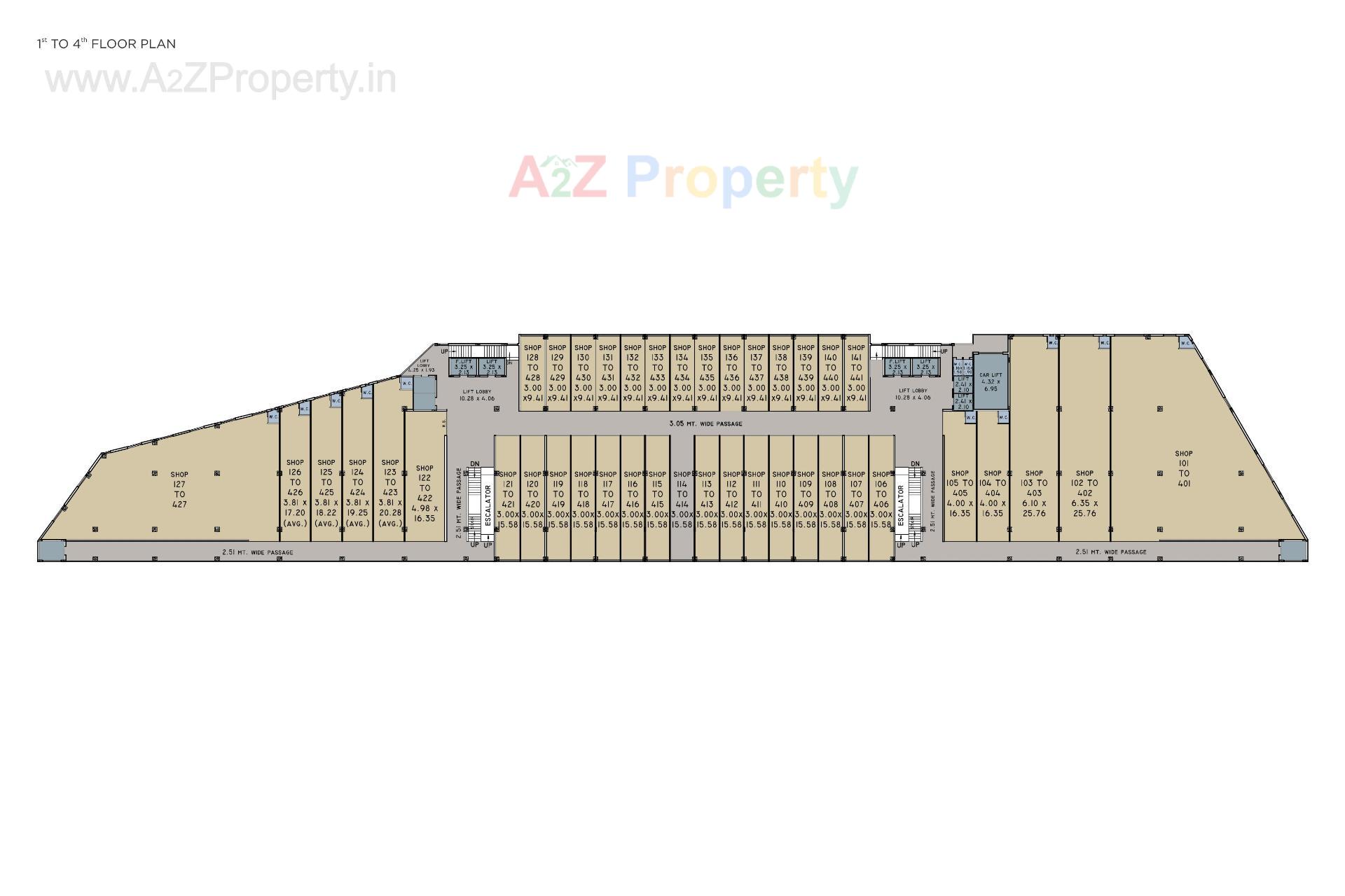Layout of real estate project West Gate located at Rajkot, Rajkot, Gujarat