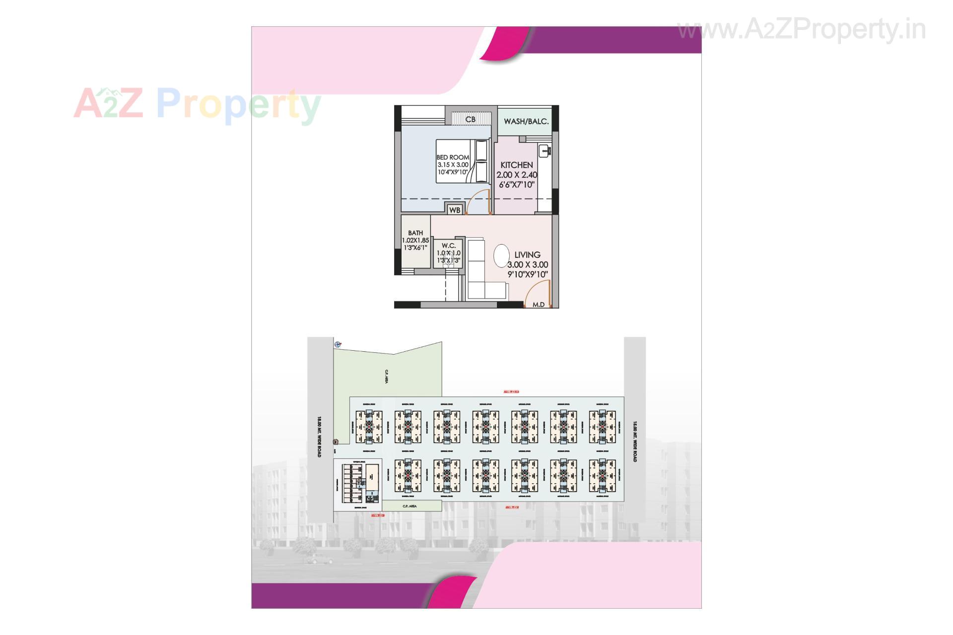 Layout of real estate project West Zone Package 15a   28a located at Rajkot, Rajkot, Gujarat