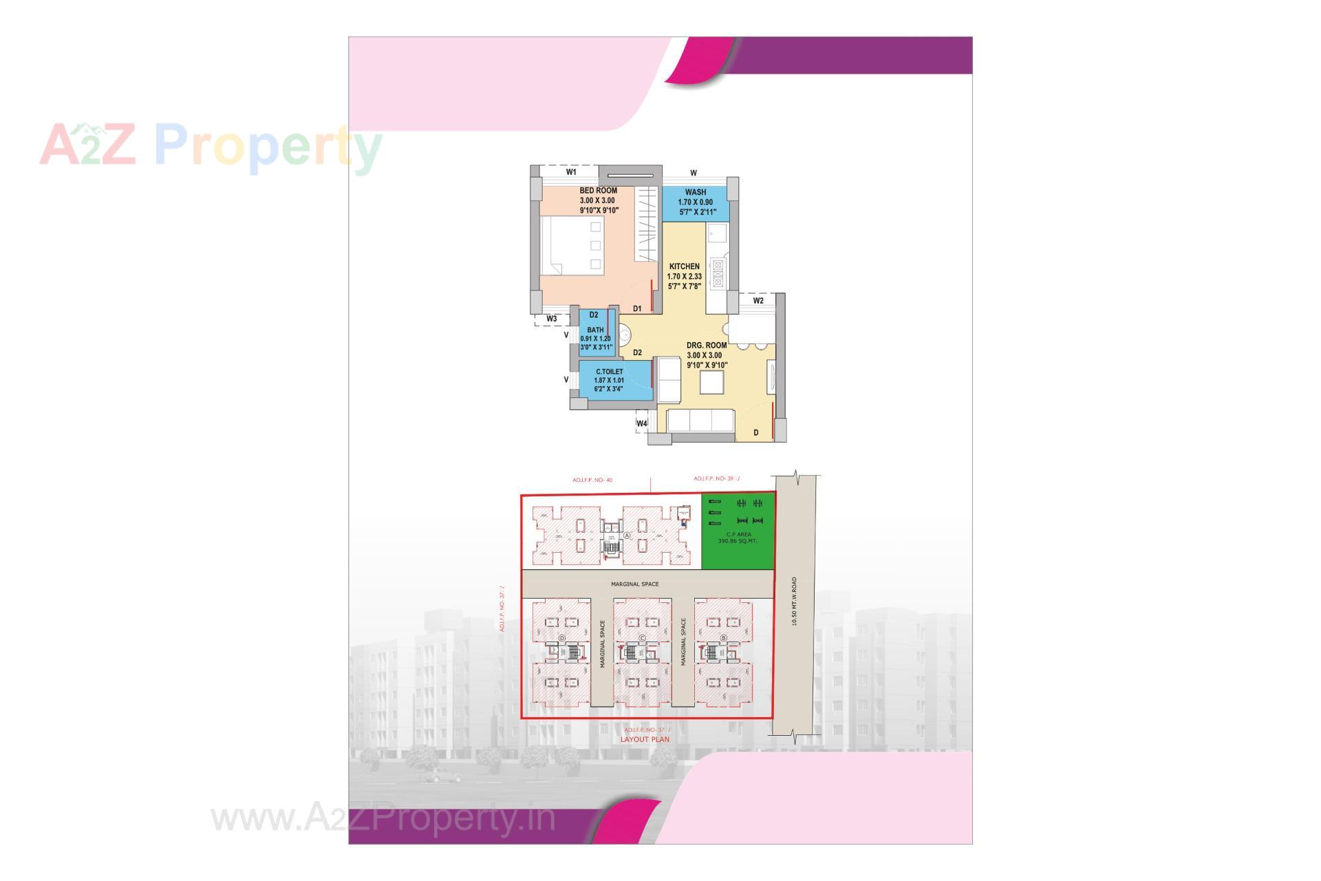 Layout of real estate project West Zone Package 15a   28a located at Rajkot, Rajkot, Gujarat
