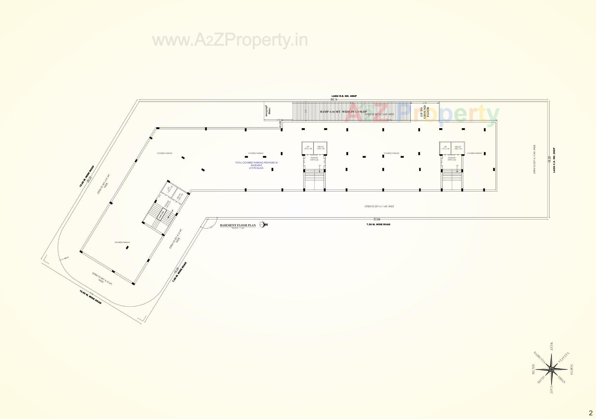 Layout of real estate project Zainy located at Rajkot, Rajkot, Gujarat