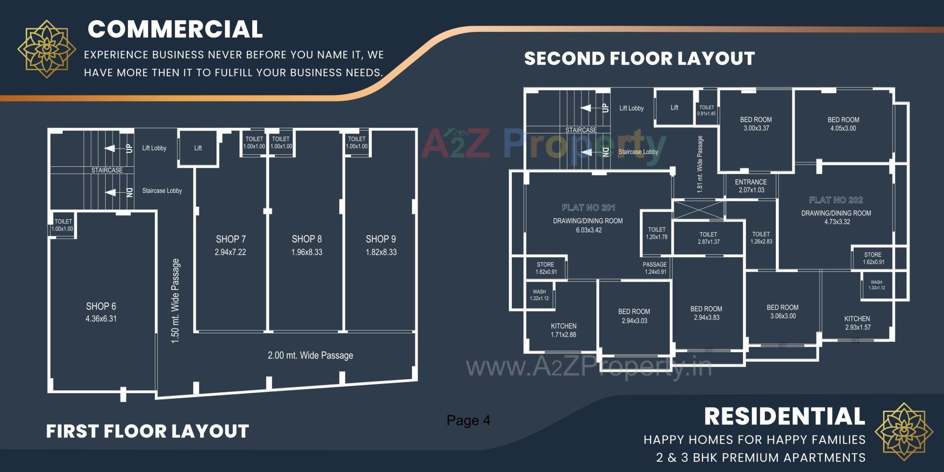 Layout of real estate project Copper Plaza located at Himatnagar, Sabar Kantha, Gujarat