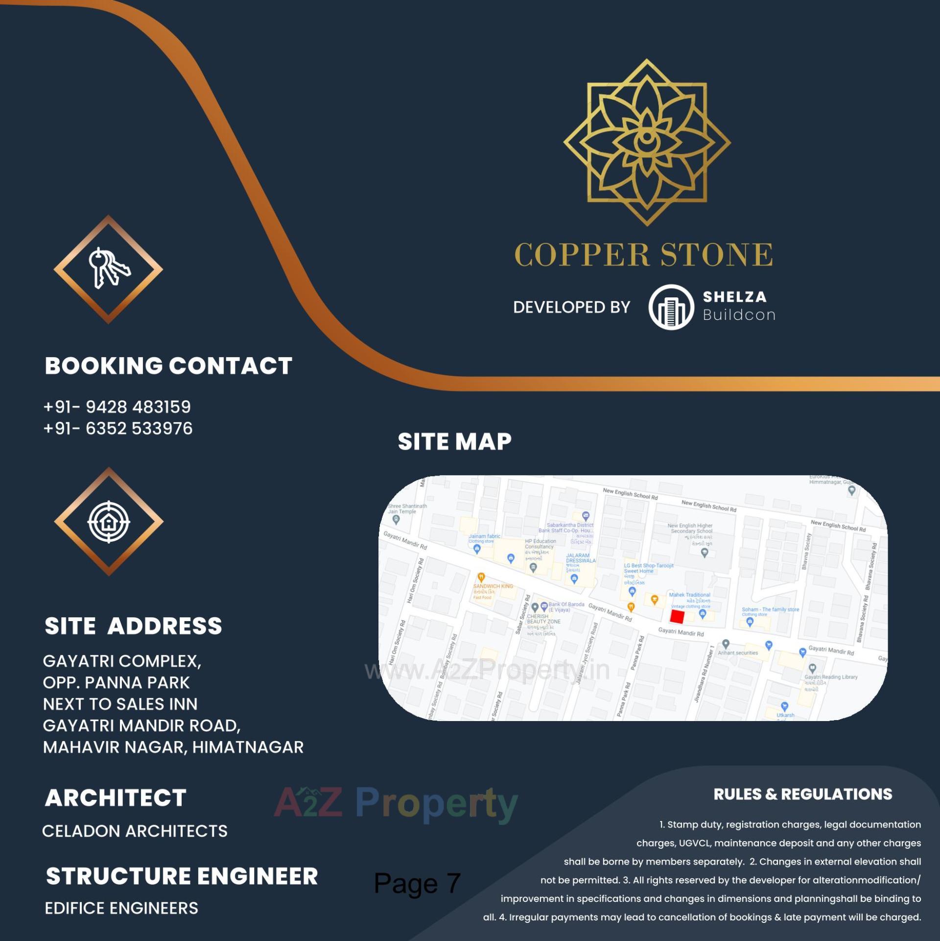  of real estate project Copper Plaza located at Himatnagar, Sabar Kantha, Gujarat