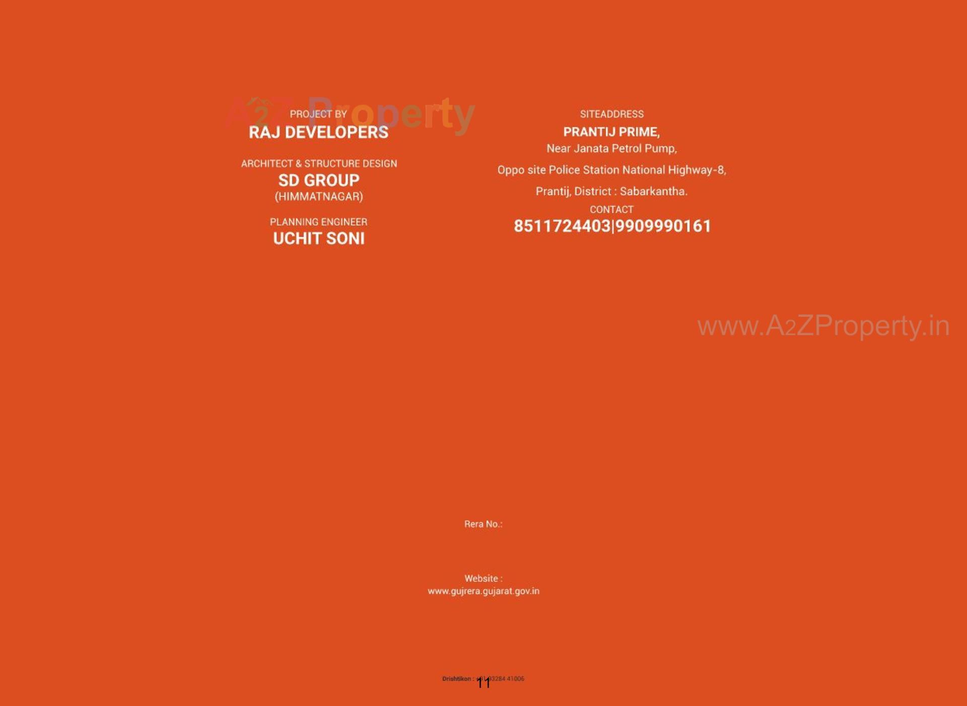  of real estate project Prantij Prime located at Prantij, Sabar Kantha, Gujarat