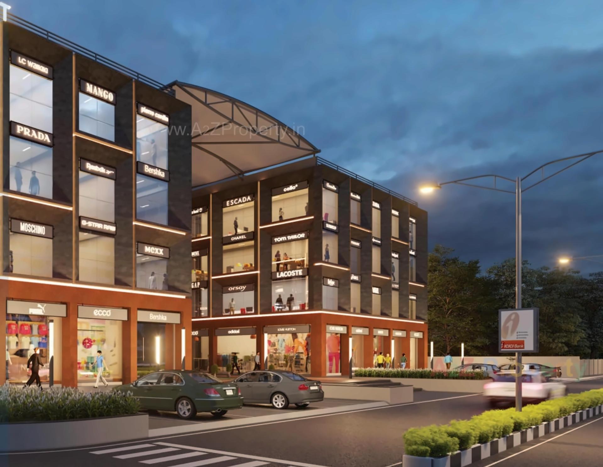 3D Elevation of real estate project Shivam Orbit located at Sabar kantha, Sabar Kantha, Gujarat