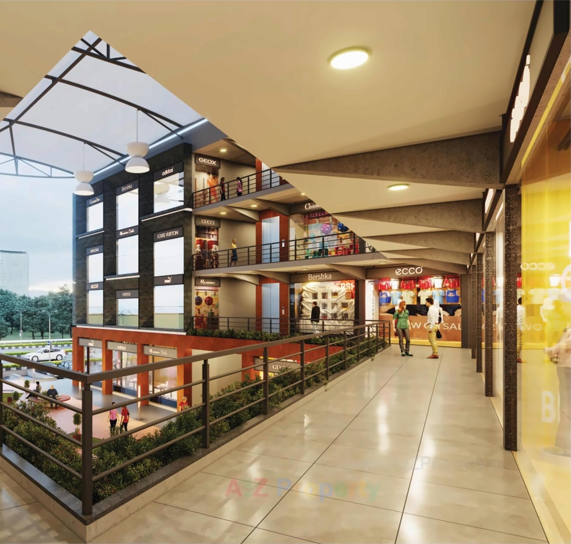 3D Elevation of real estate project Shivam Orbit located at Sabar kantha, Sabar Kantha, Gujarat