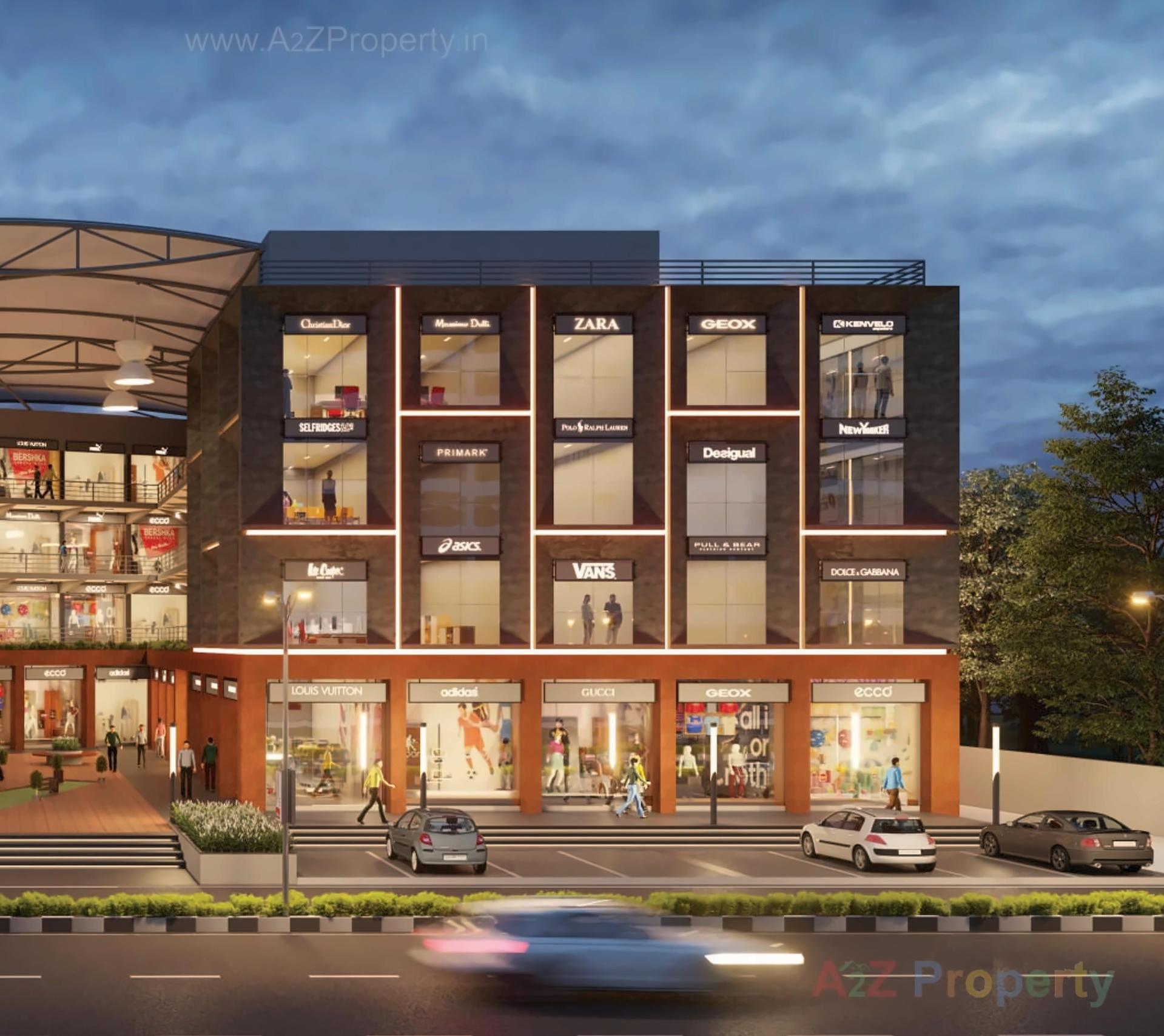 3D Elevation of real estate project Shivam Orbit located at Sabar kantha, Sabar Kantha, Gujarat