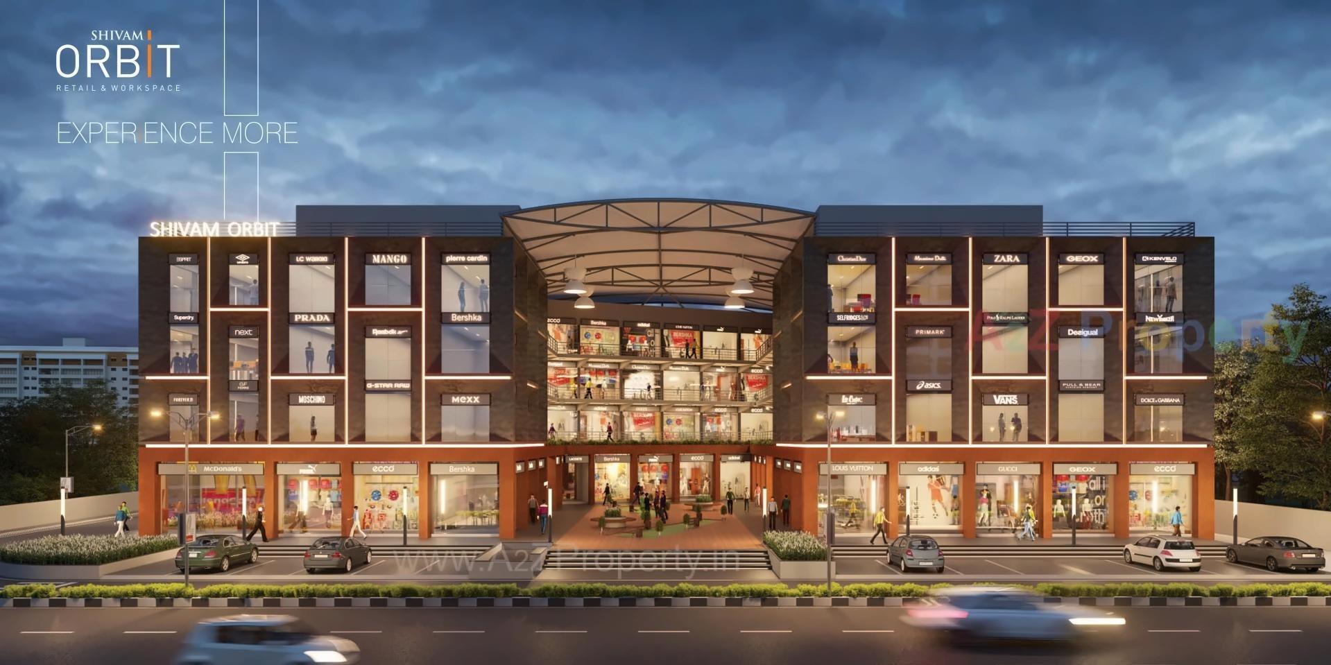 3D Elevation of real estate project Shivam Orbit located at Sabar kantha, Sabar Kantha, Gujarat