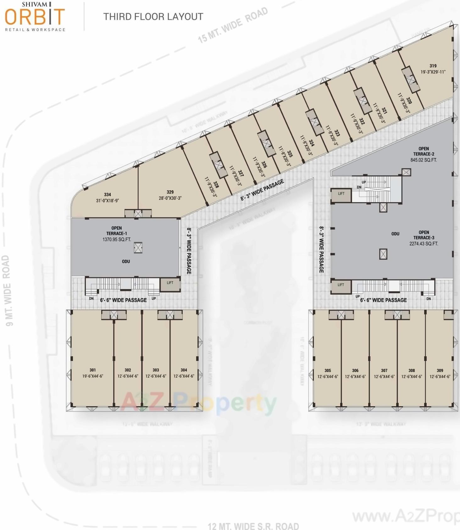 Layout of real estate project Shivam Orbit located at Sabar kantha, Sabar Kantha, Gujarat