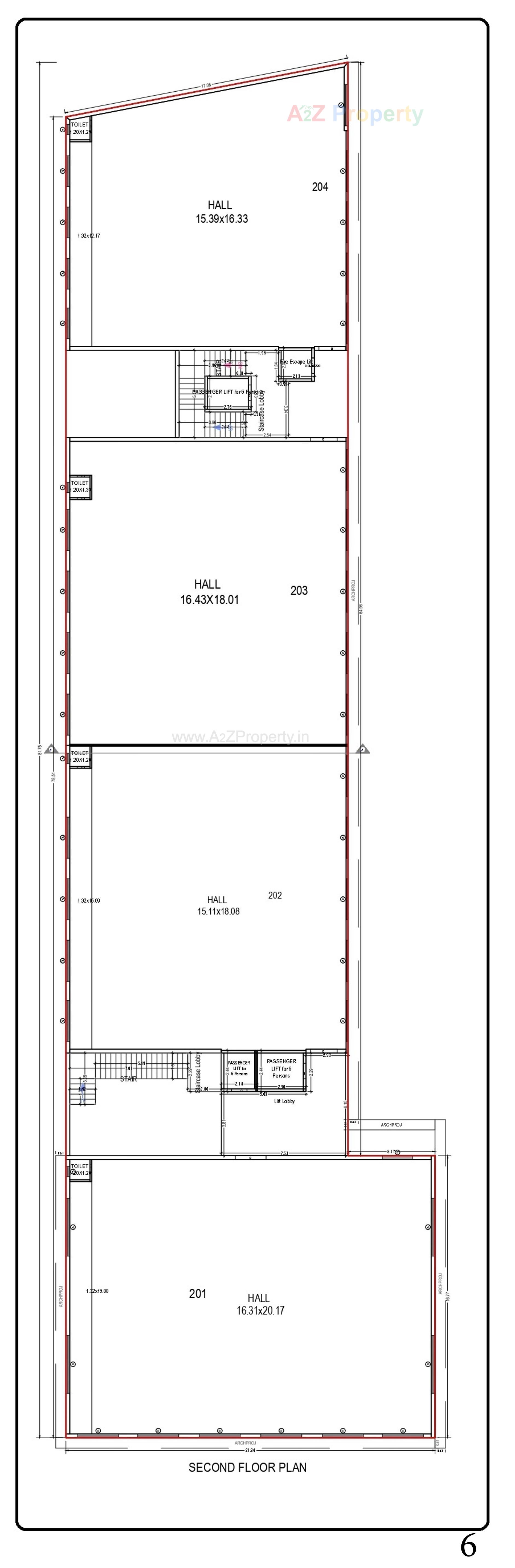 Layout of real estate project Shree Saurya located at Himatnagar, Sabar Kantha, Gujarat