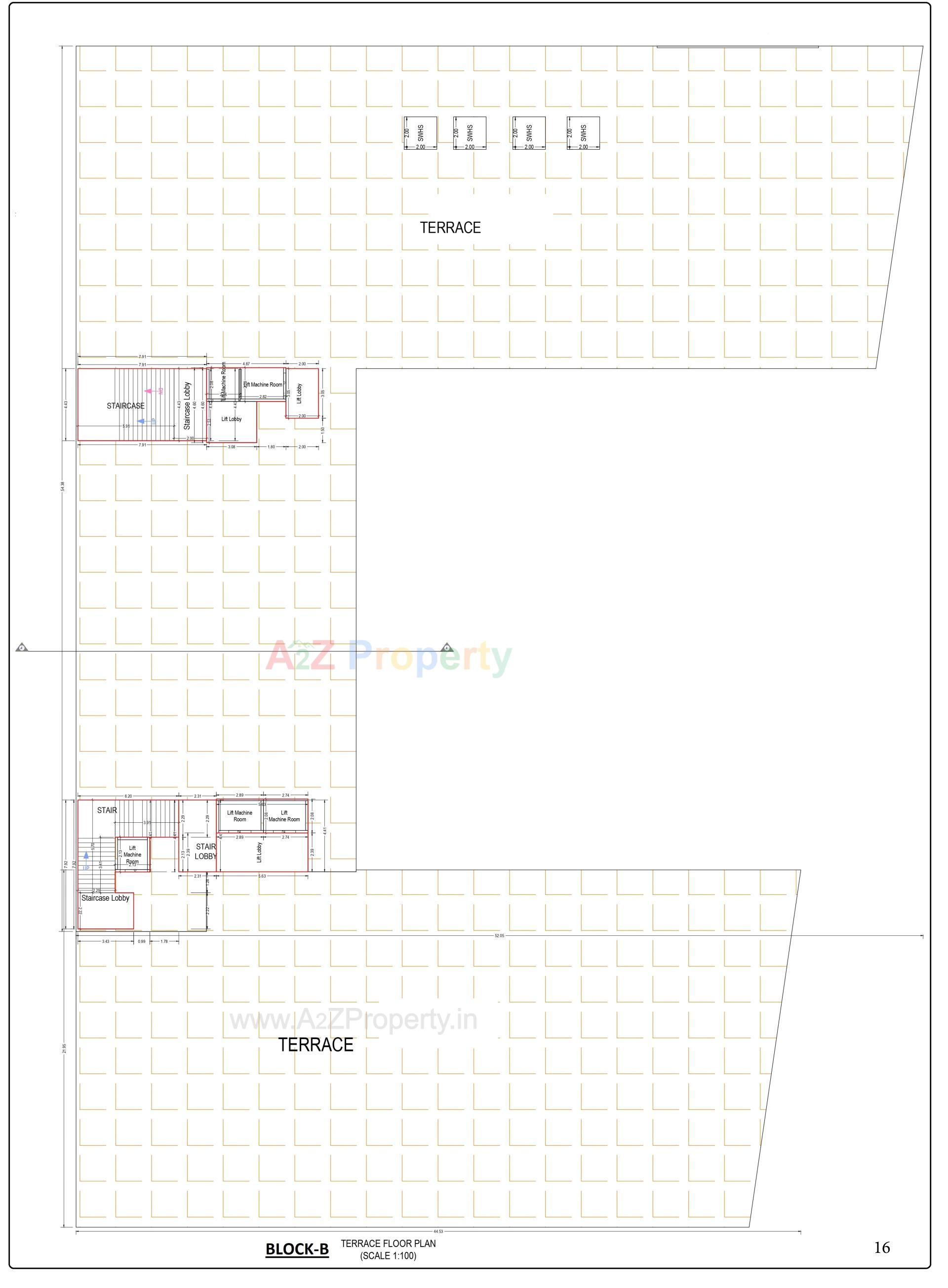 Layout of real estate project Vee Atharv Impression located at Motipura, Sabar Kantha, Gujarat