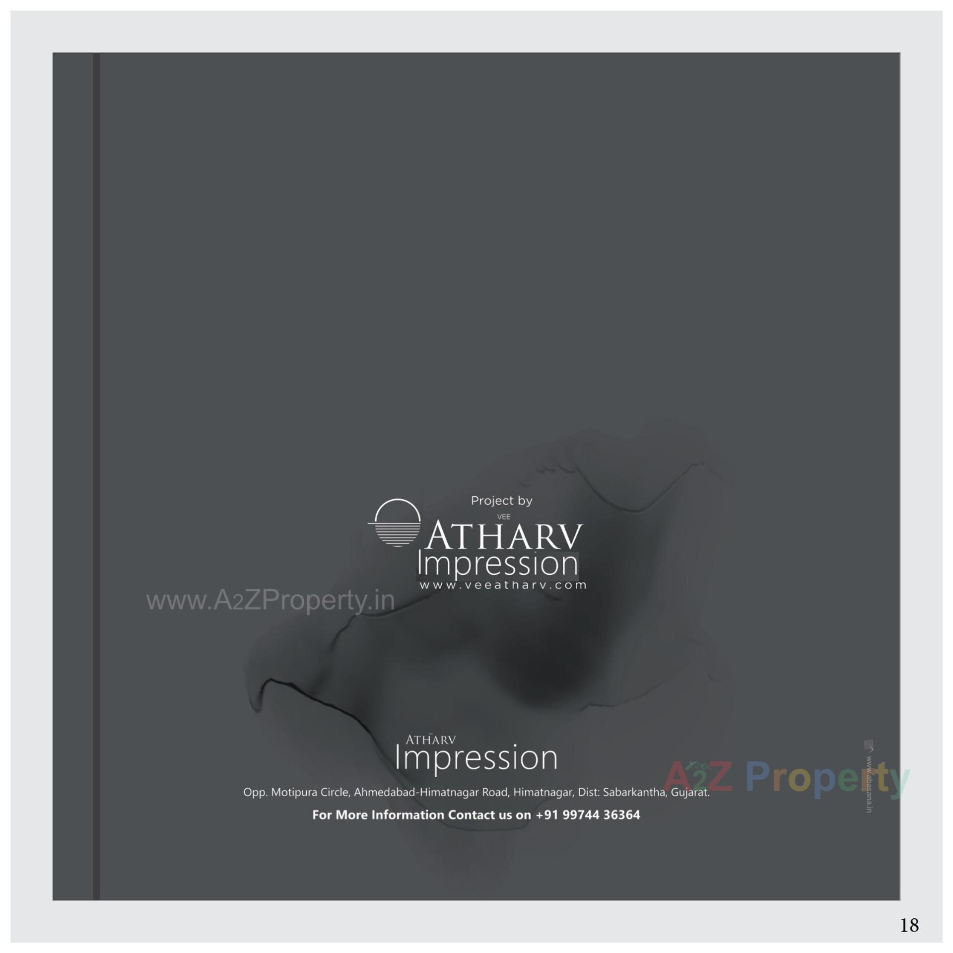  of real estate project Vee Atharv Impression located at Motipura, Sabar Kantha, Gujarat