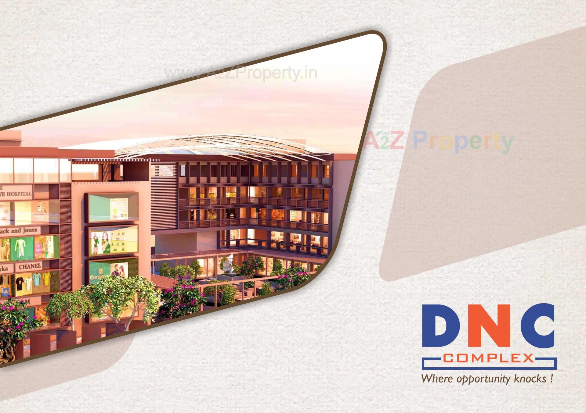 Layout of real estate project Dnc Complex located at Motipura, SabarÂ Kantha, Gujarat