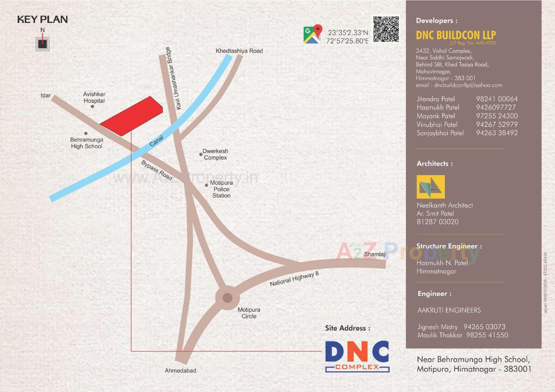  of real estate project Dnc Complex located at Motipura, SabarÂ Kantha, Gujarat