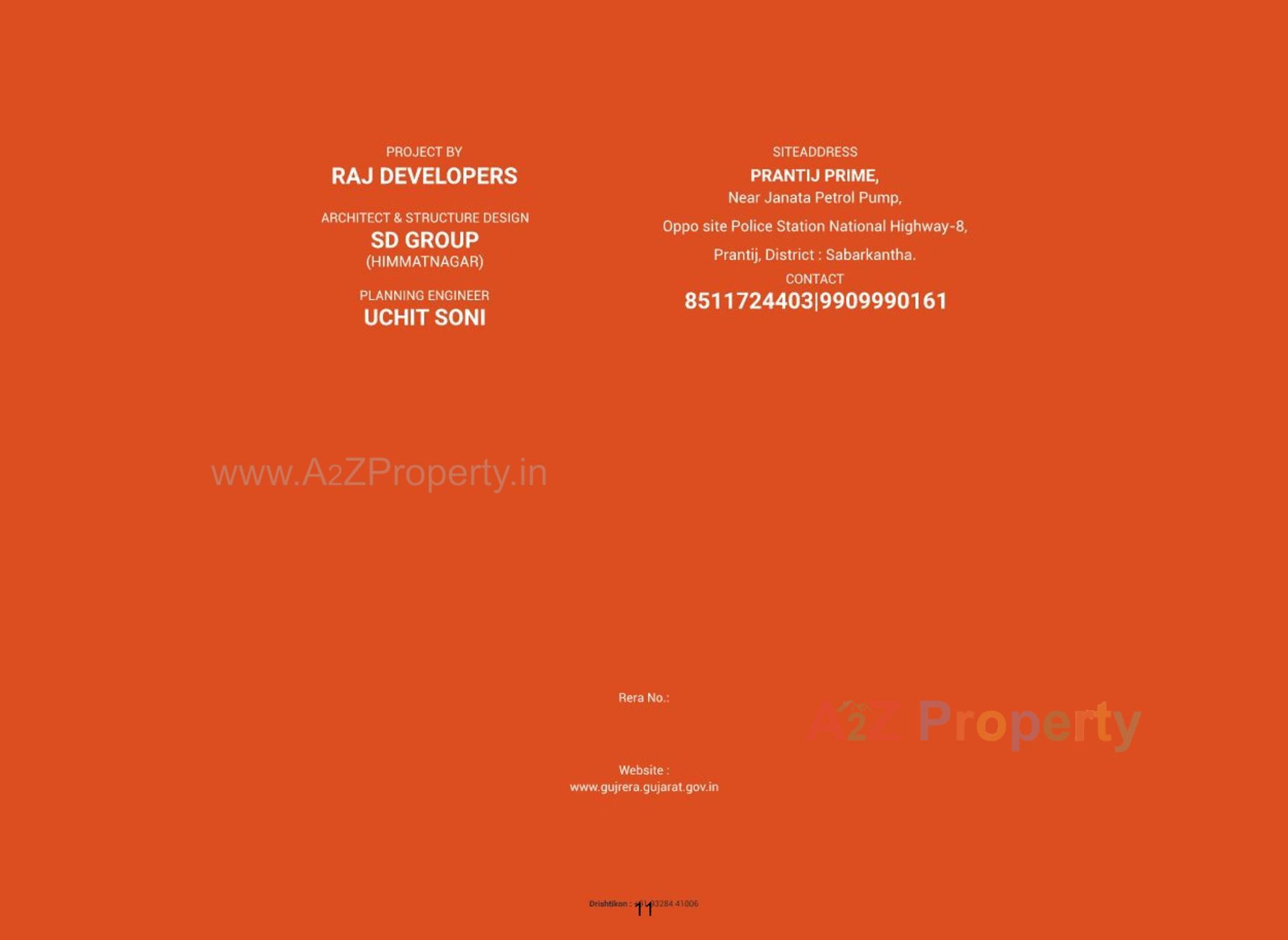  of real estate project Prantij Prime located at Prantij, SabarÂ Kantha, Gujarat