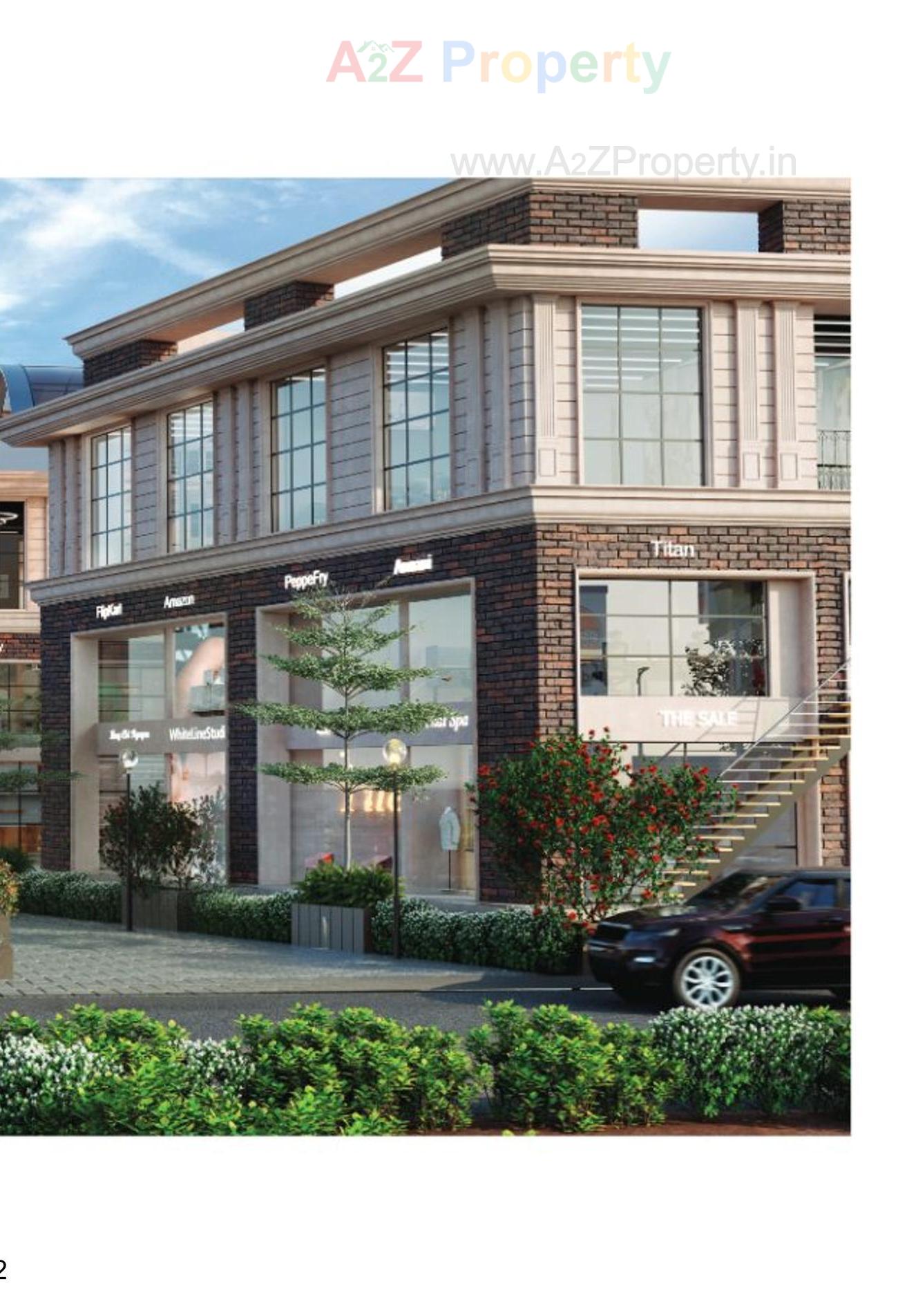 3D Elevation of real estate project Prantij Prime located at Prantij, SabarÂ Kantha, Gujarat