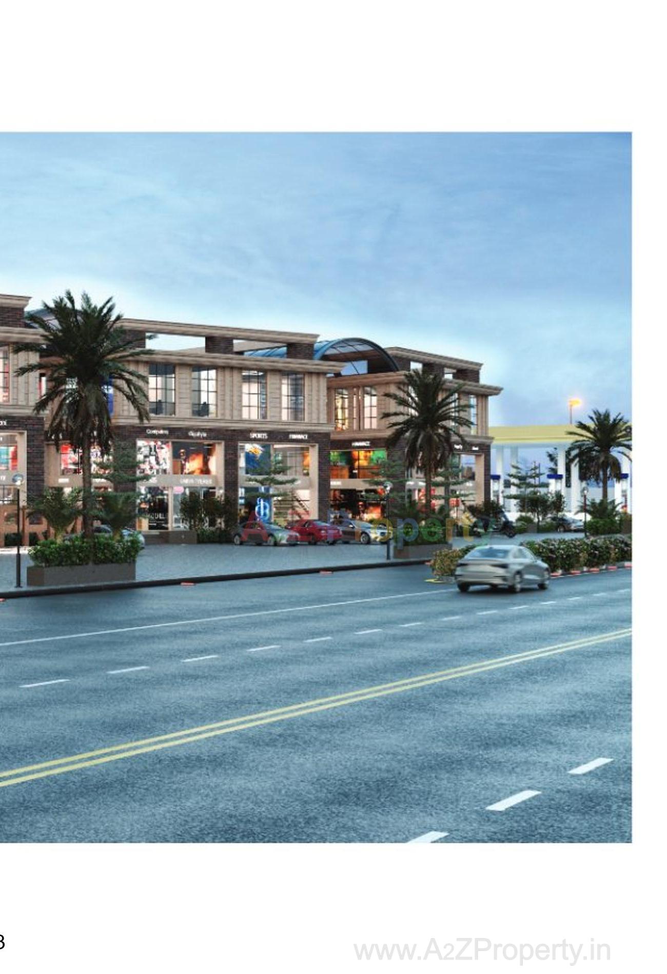 3D Elevation of real estate project Prantij Prime located at Prantij, SabarÂ Kantha, Gujarat