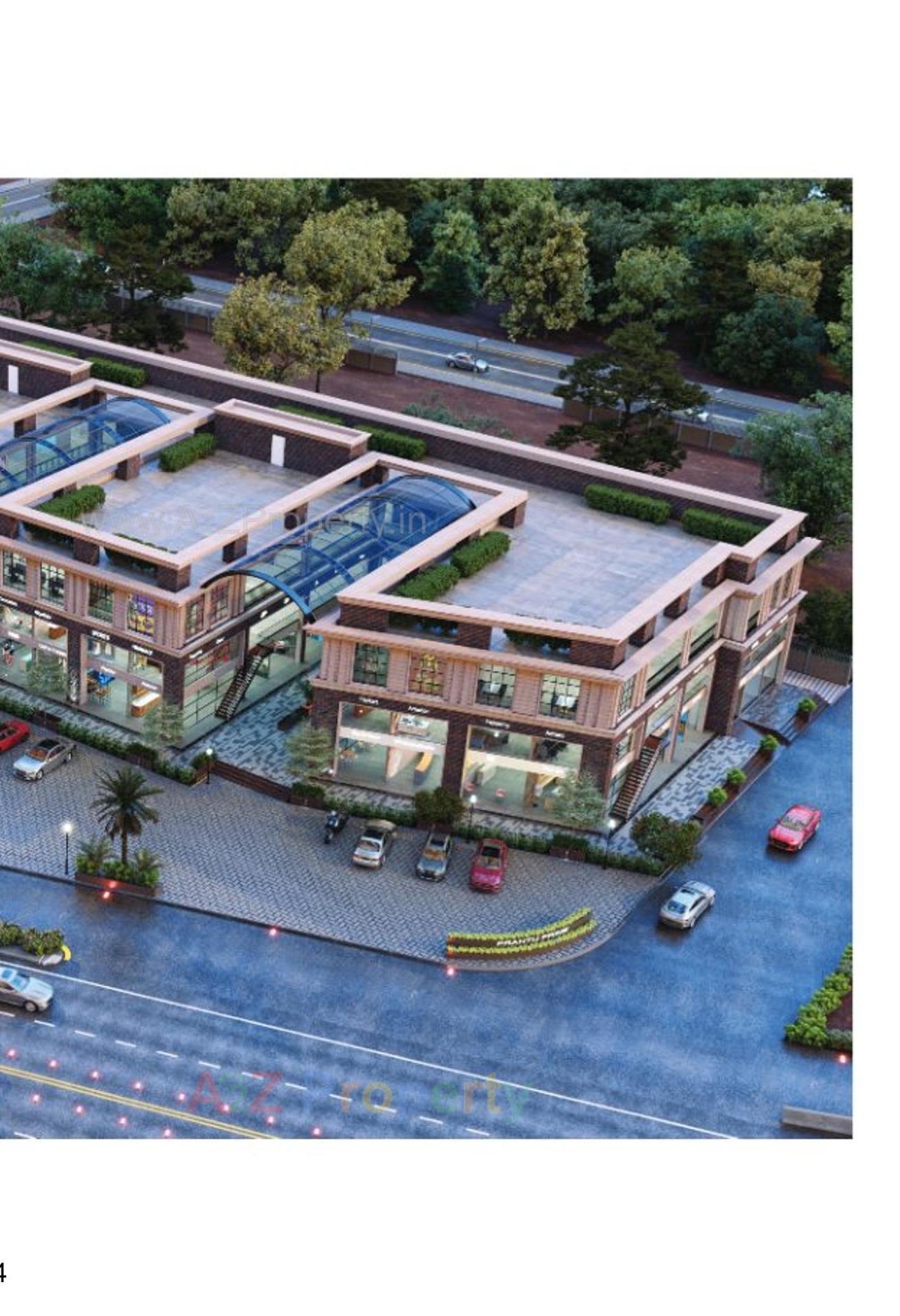 3D Elevation of real estate project Prantij Prime located at Prantij, SabarÂ Kantha, Gujarat