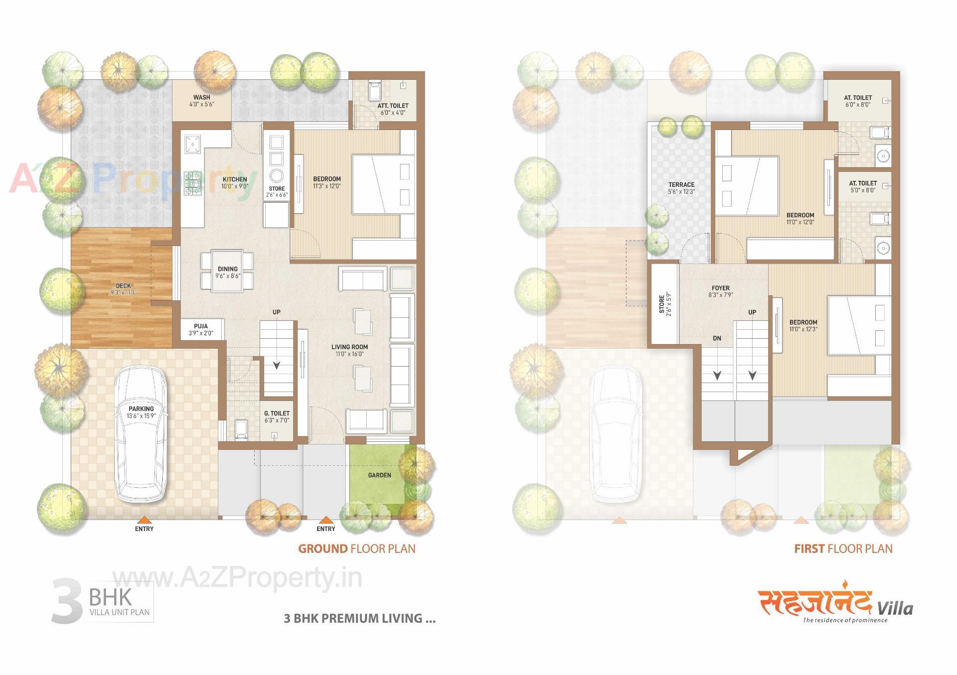 Layout of real estate project Sahjanand Villa located at Talod, SabarÂ Kantha, Gujarat
