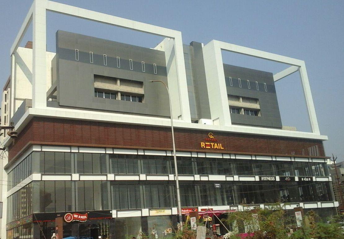 87224_const of real estate project Aakash Retail located at Althan, Surat, Gujarat