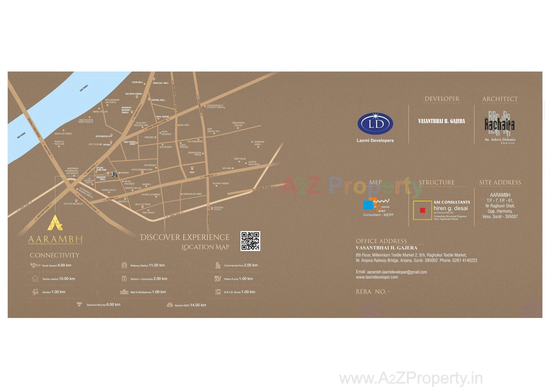  of real estate project Aarambh located at Surat, Surat, Gujarat