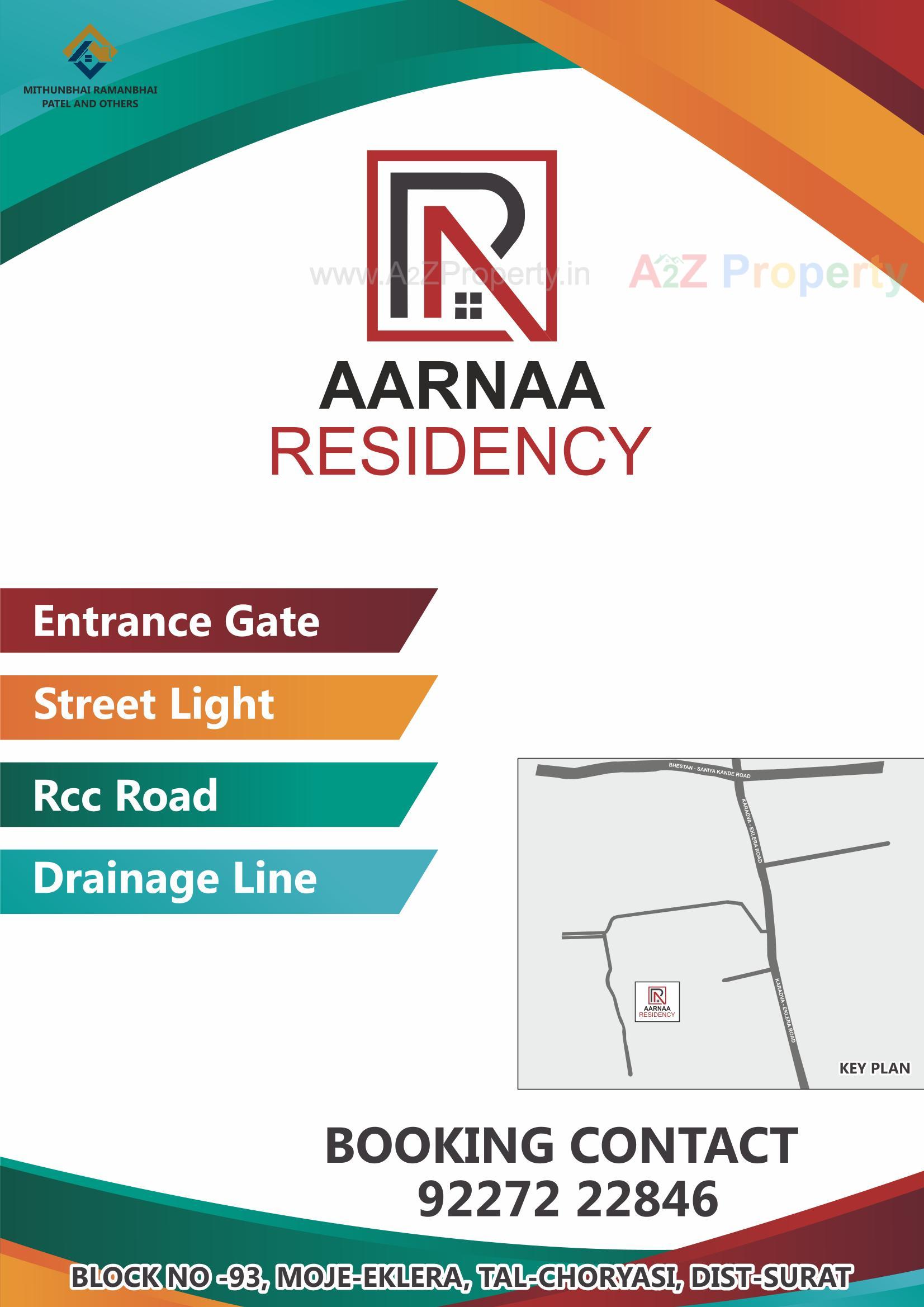  of real estate project Aarna Residency located at Eklera, Surat, Gujarat