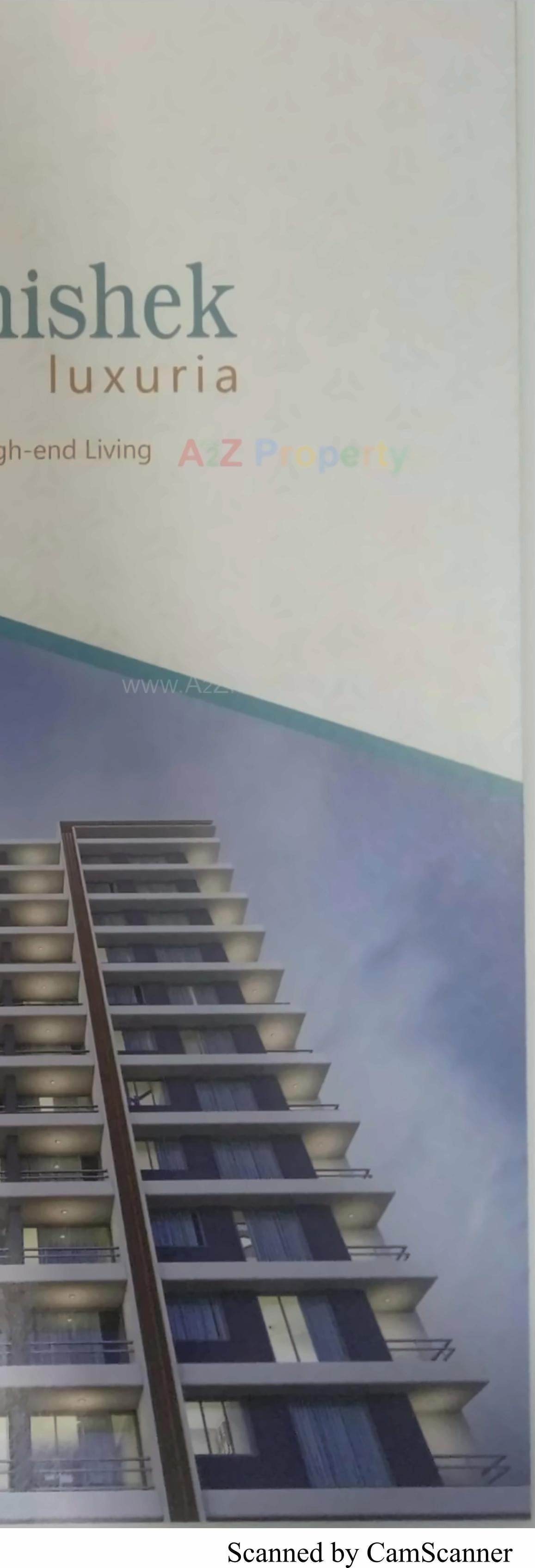 3D Elevation of real estate project Abhishek Luxuria located at Abrama, Surat, Gujarat