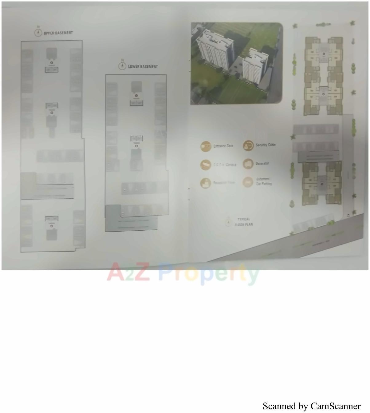 Layout of real estate project Abhishek Luxuria located at Abrama, Surat, Gujarat