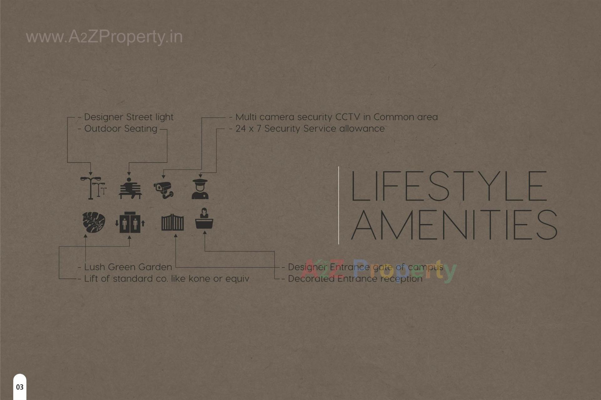  of real estate project Altarius located at Dumas, Surat, Gujarat