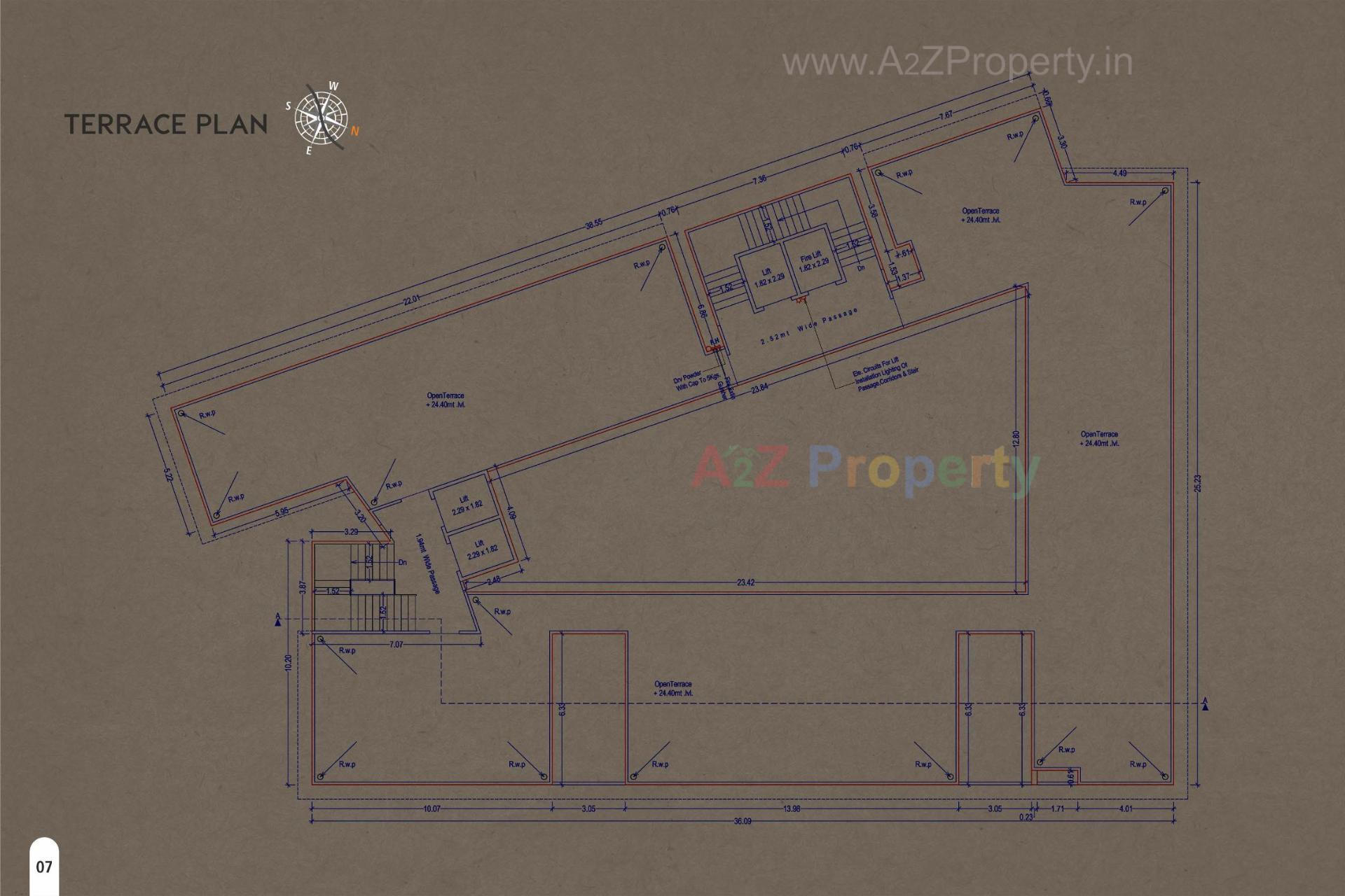  of real estate project Altarius located at Dumas, Surat, Gujarat
